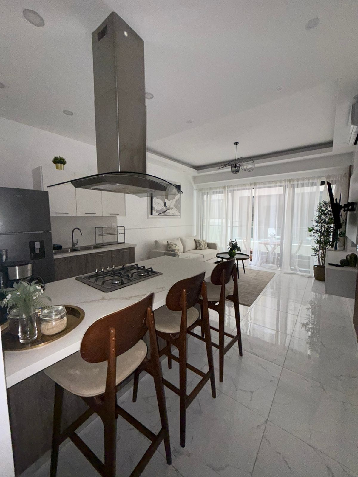 casas - Alquiler de Apartamento Amueblado en Evaristo Mora 5