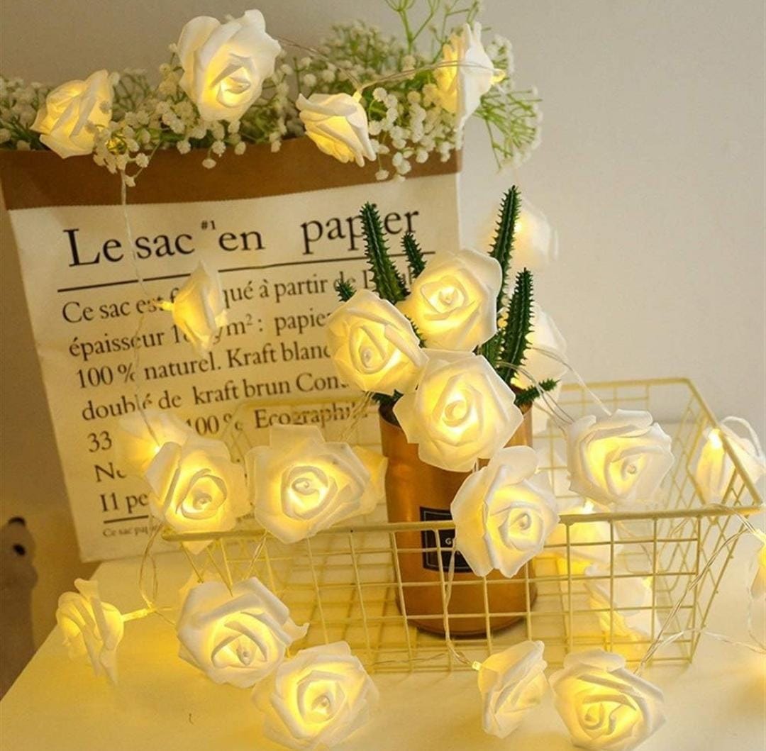 decoración y accesorios - Extensión de Flores con luces  2