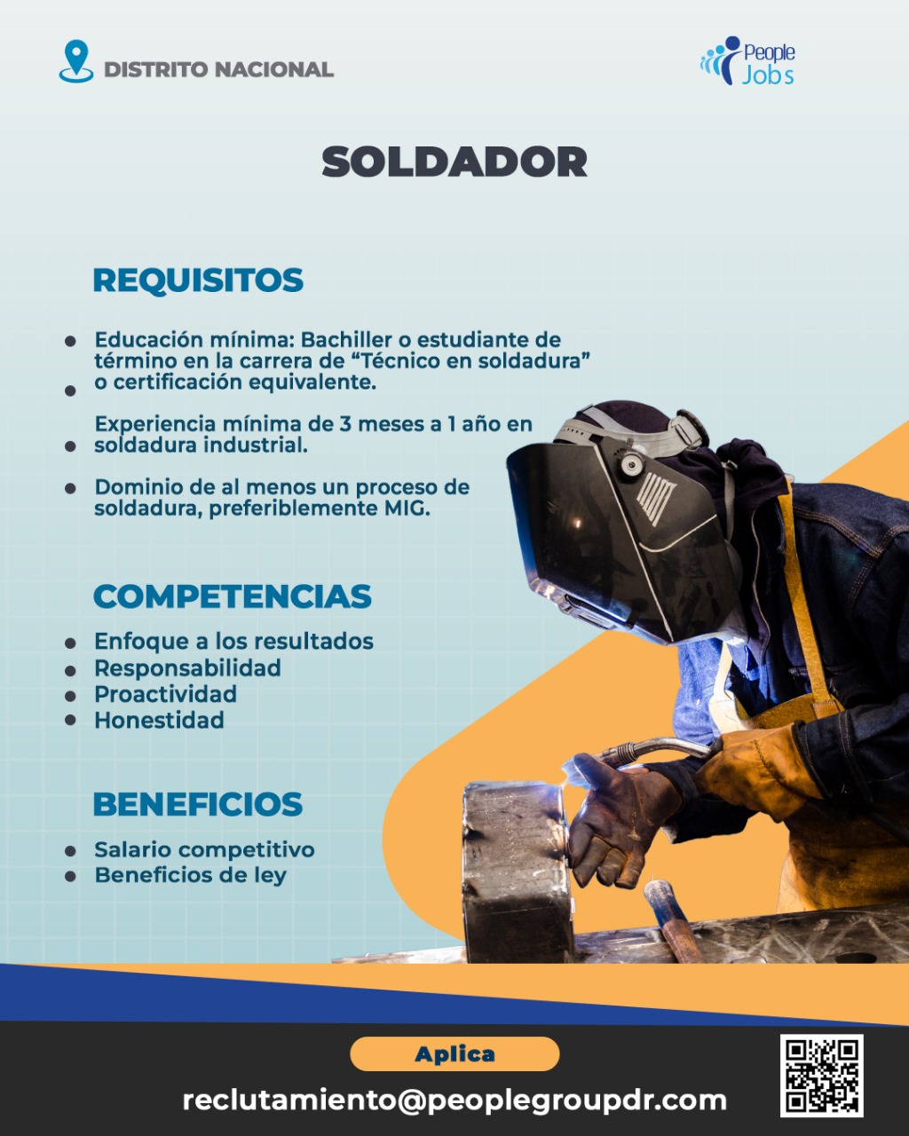 empleos disponibles - SOLDADOR  0