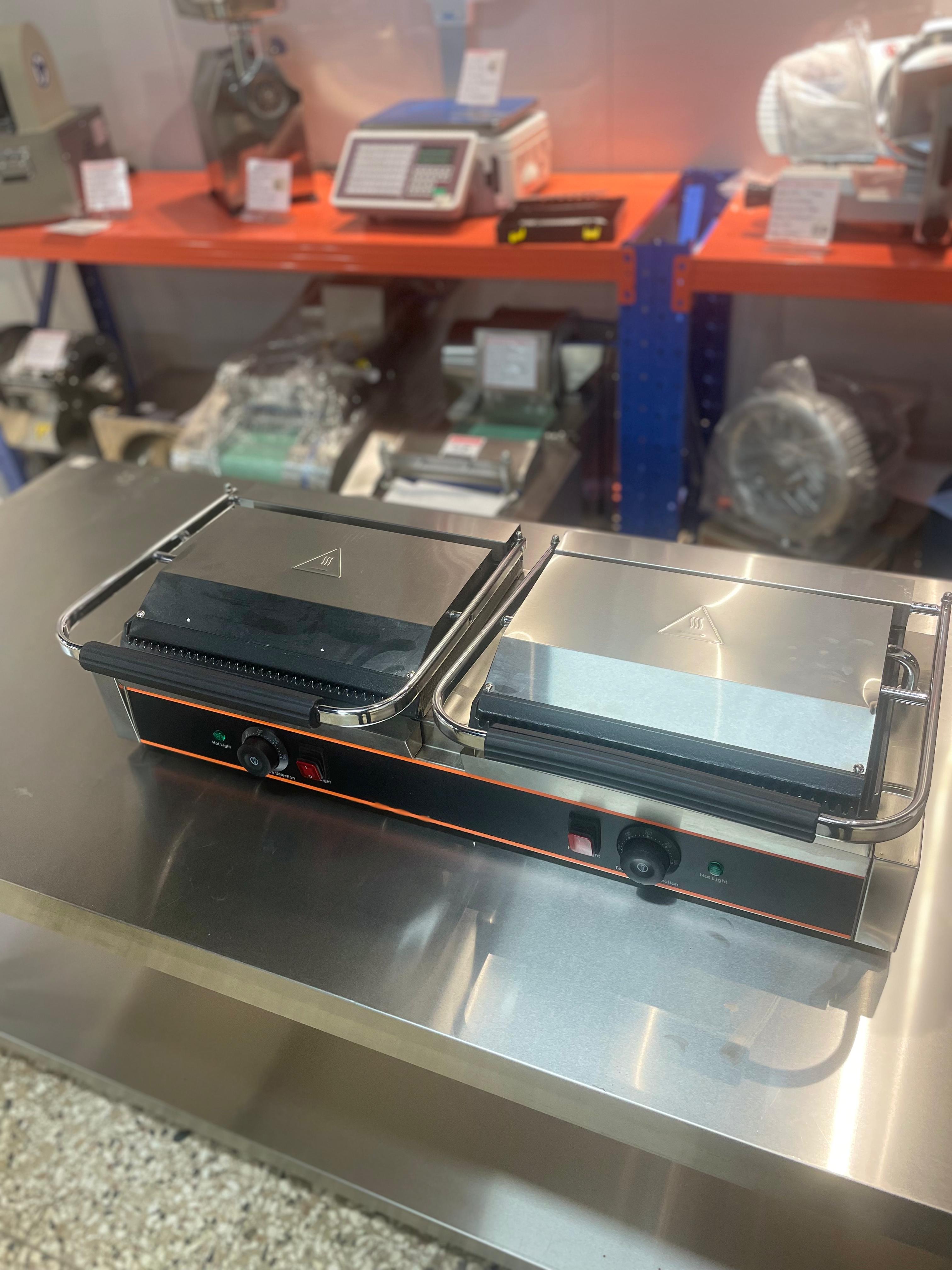 equipos profesionales - Tostadora parrilla grill doble electrica 5