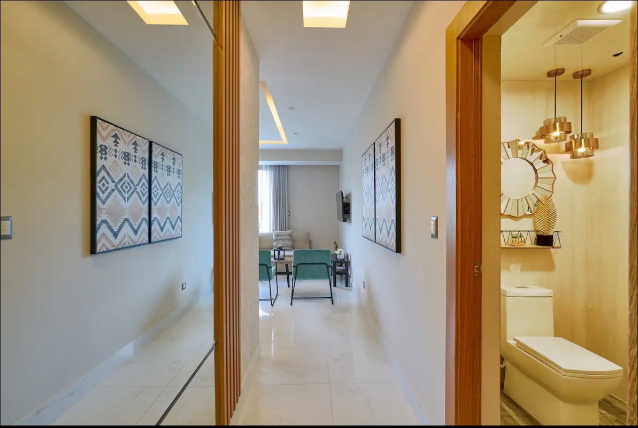 apartamentos - Moderno apartamento con muy poco uso/amueblado- Venta sin intermediarios!  1