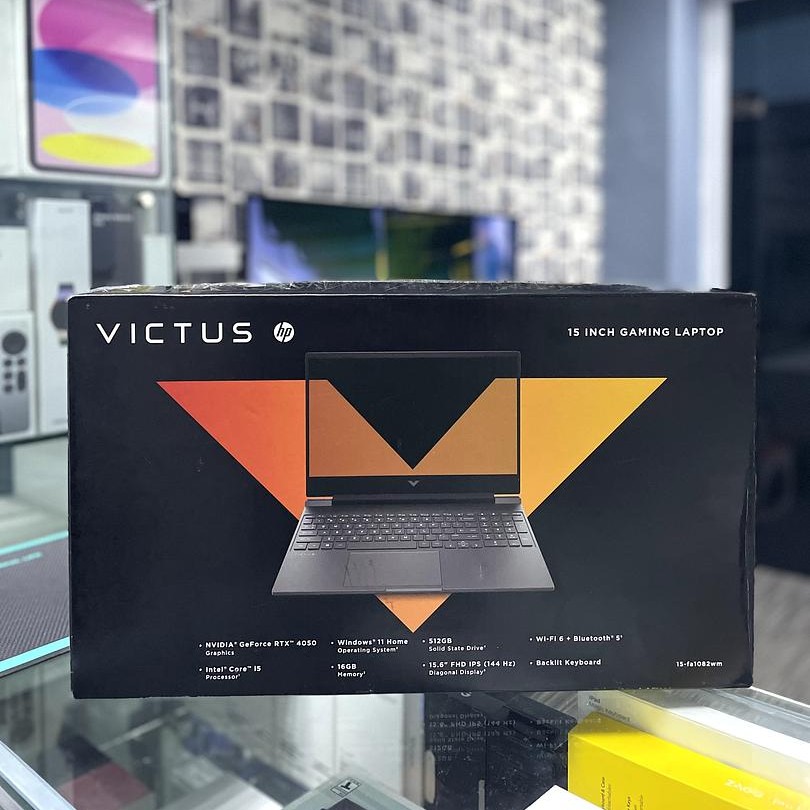 computadoras y laptops - HP Victus Laptop Gaming 15.6” 512gb 16gb ram RTX4050 i5-13420H nueva sellada