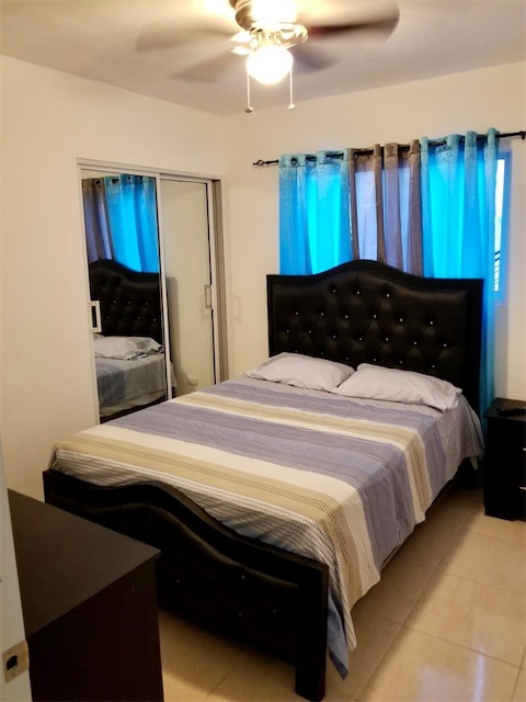 apartamentos -  apartamento Amueblado, en residencial con piscina, vigilancia 24/h. 3