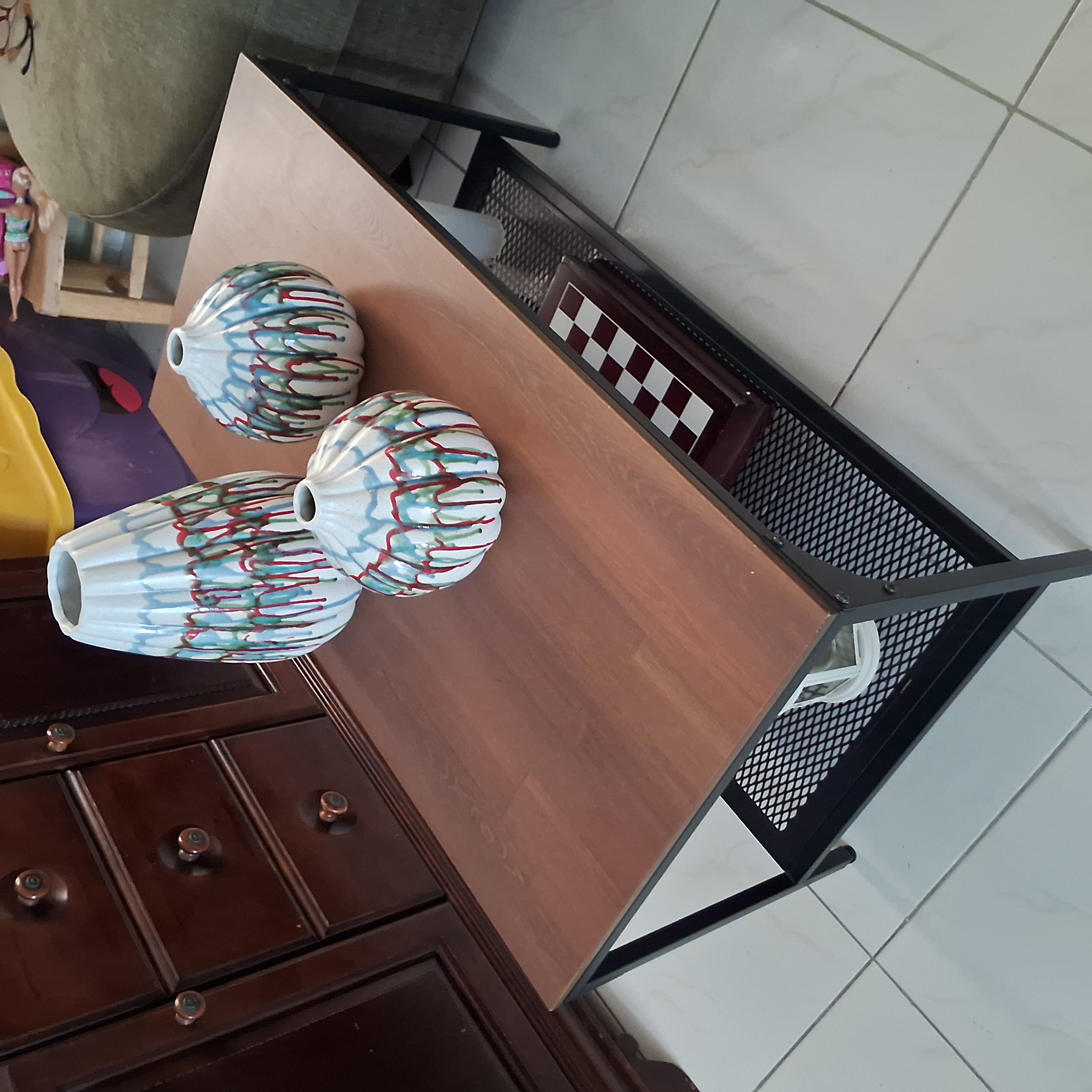 decoración y accesorios - Mesa de sala rectangular  0