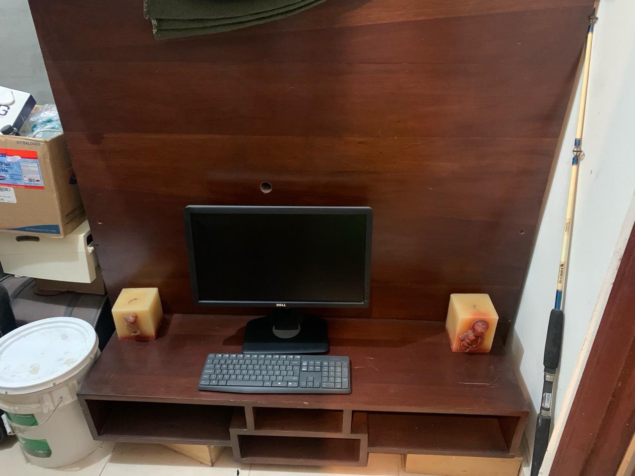 muebles y colchones - mueble de pare caoba TV 8000 peso 1