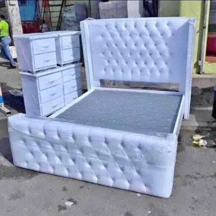 muebles y colchones - Juegos de aposento completoIncluye:colchón,2 mesitas de noche y gavetero Dm 1