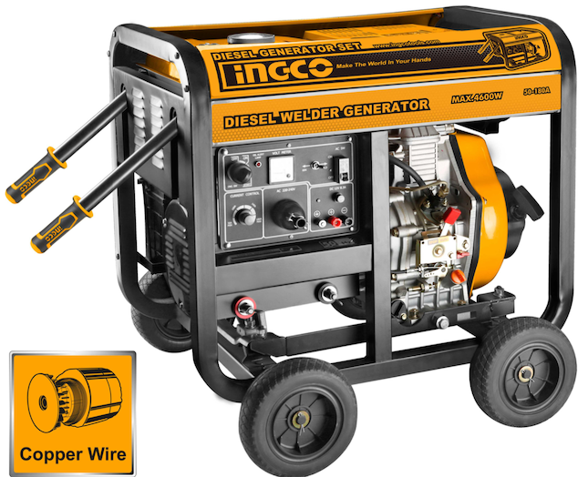equipos profesionales - MOTOSOLDADORA INGCO DIESEL NUEVA EN SU CAJA  6