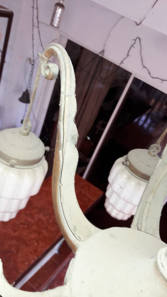decoración y accesorios - Araña antigua muy antigua  8