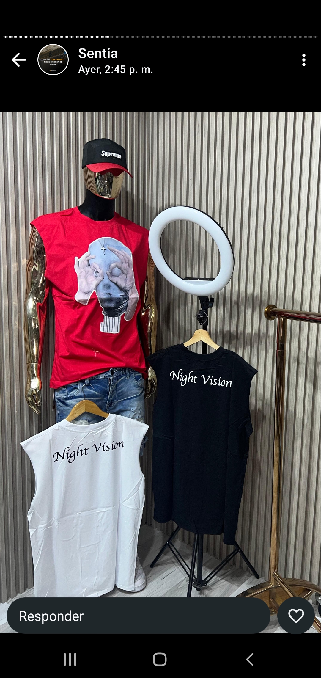 ropa para hombre -  T-SHIRT SIN MANGA  3