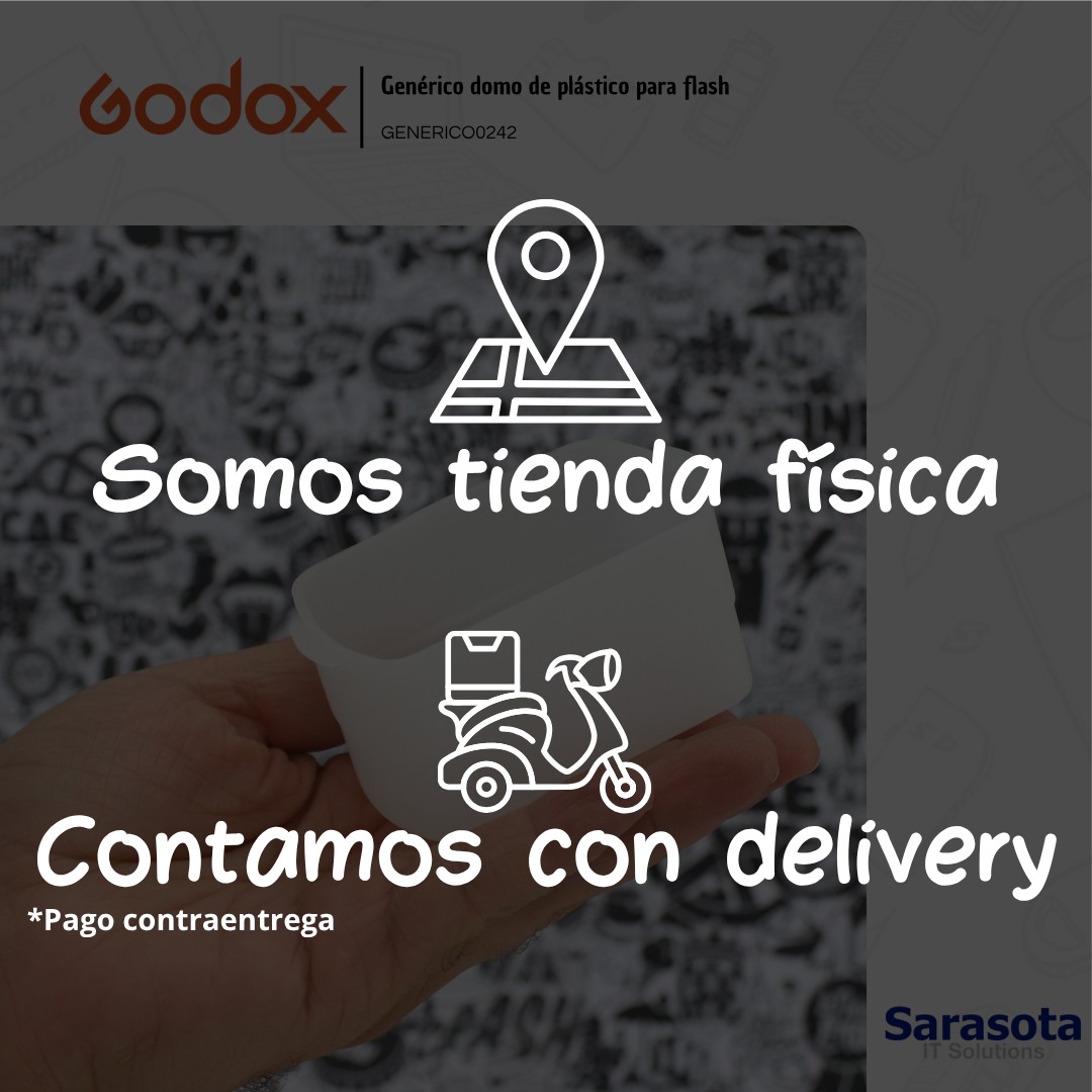 accesorios para electronica - Godox Modificador tipo domo de plástico 2