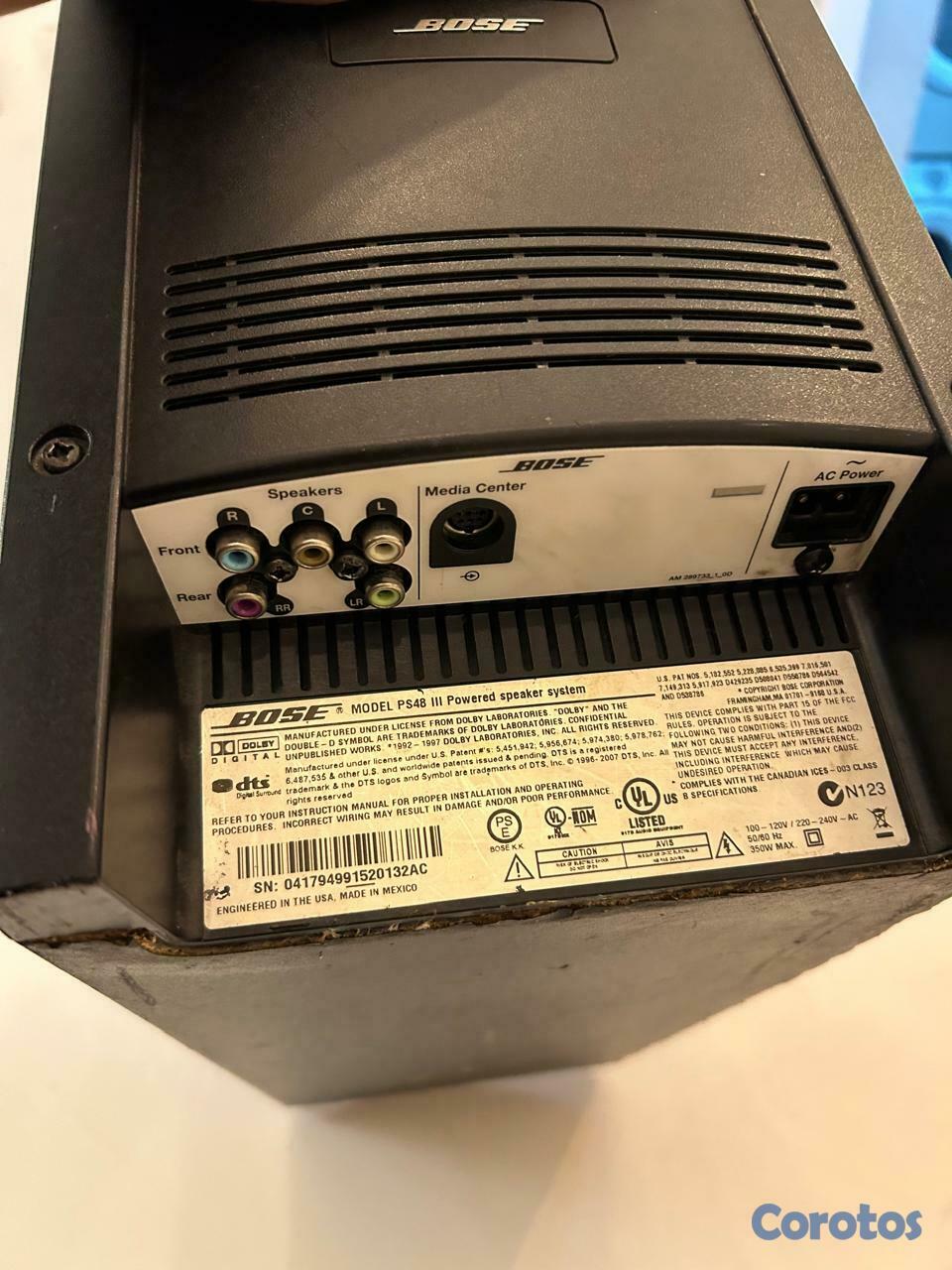 camaras y audio - RADIO BOSE - LIFESTYLE VERSION IV 4