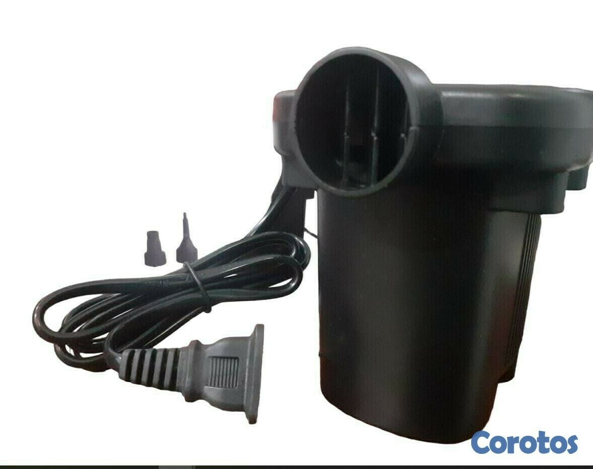 otros electronicos - Bomba de aire eléctrica con 3 boquillas	 3