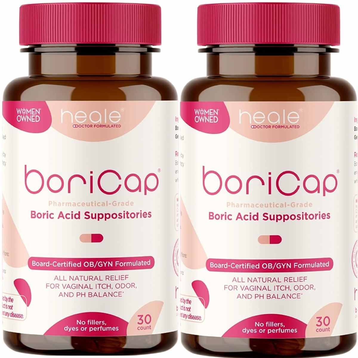 Salud y Equipamiento Médico - Boricap 600mg 30 Sup Pack De 2 - Unidades
