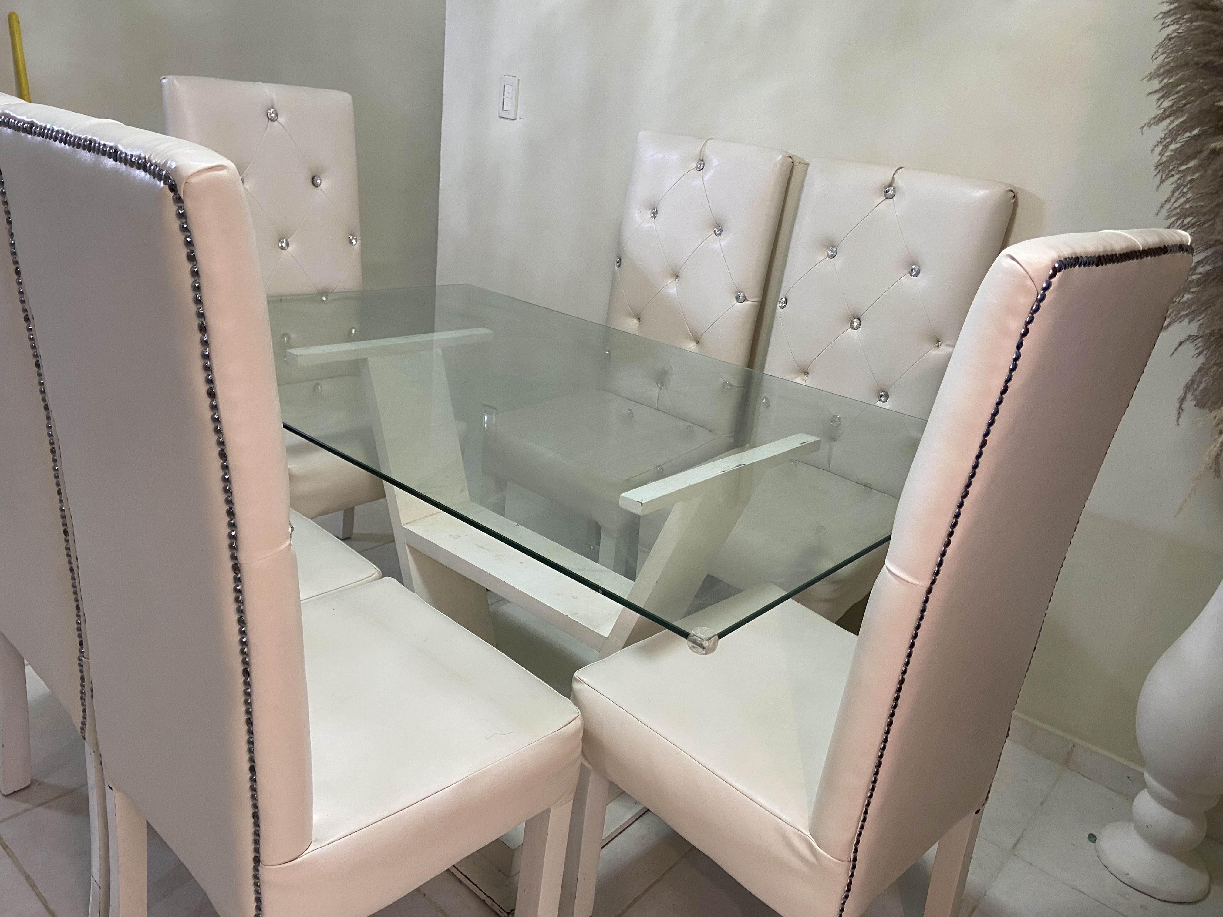 muebles y colchones - Comedor 6 sillas  2