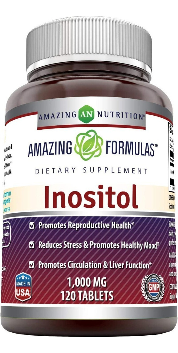 Salud y Equipamiento Médico - Inositol 120cap Amazing Nutriti - - Unidad A $1474 0