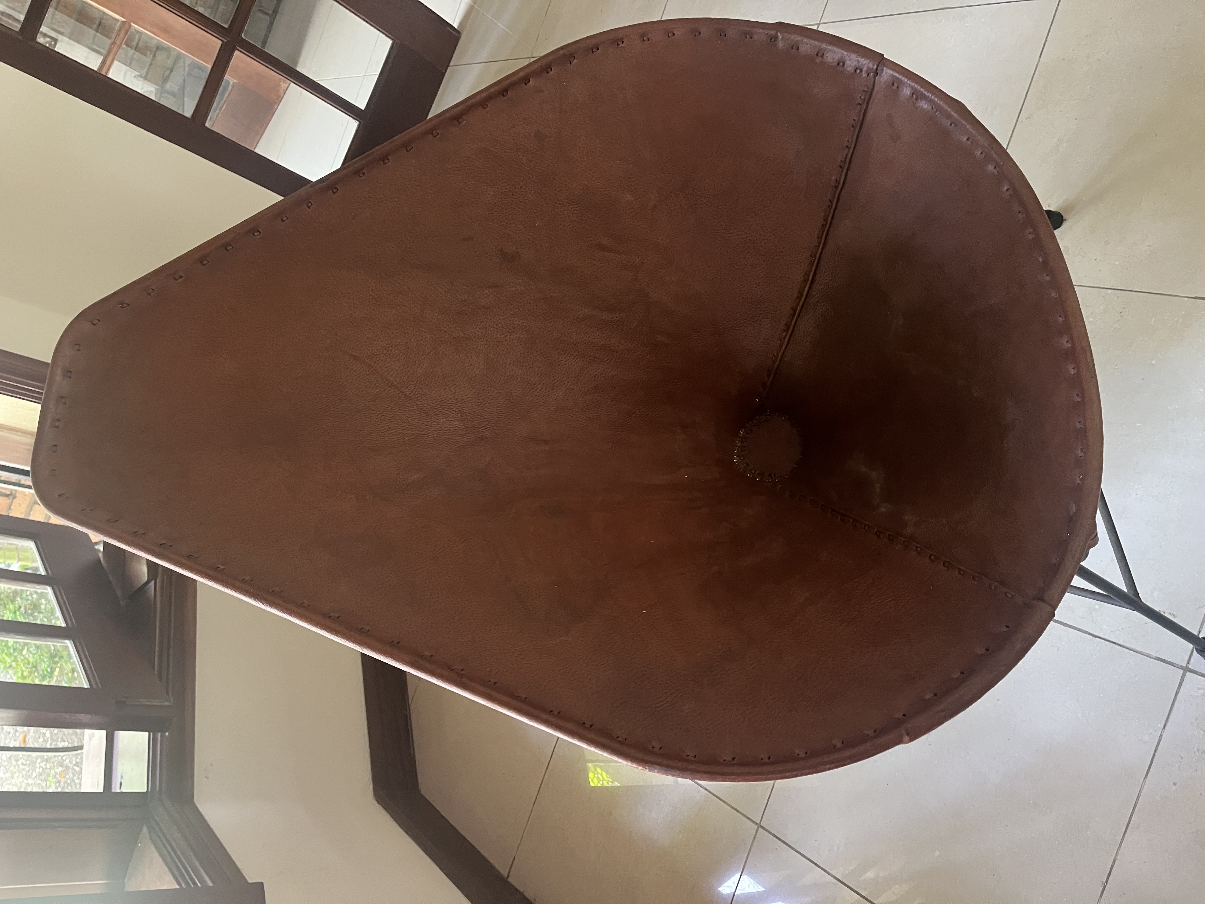 muebles y colchones - equípales de piel  3