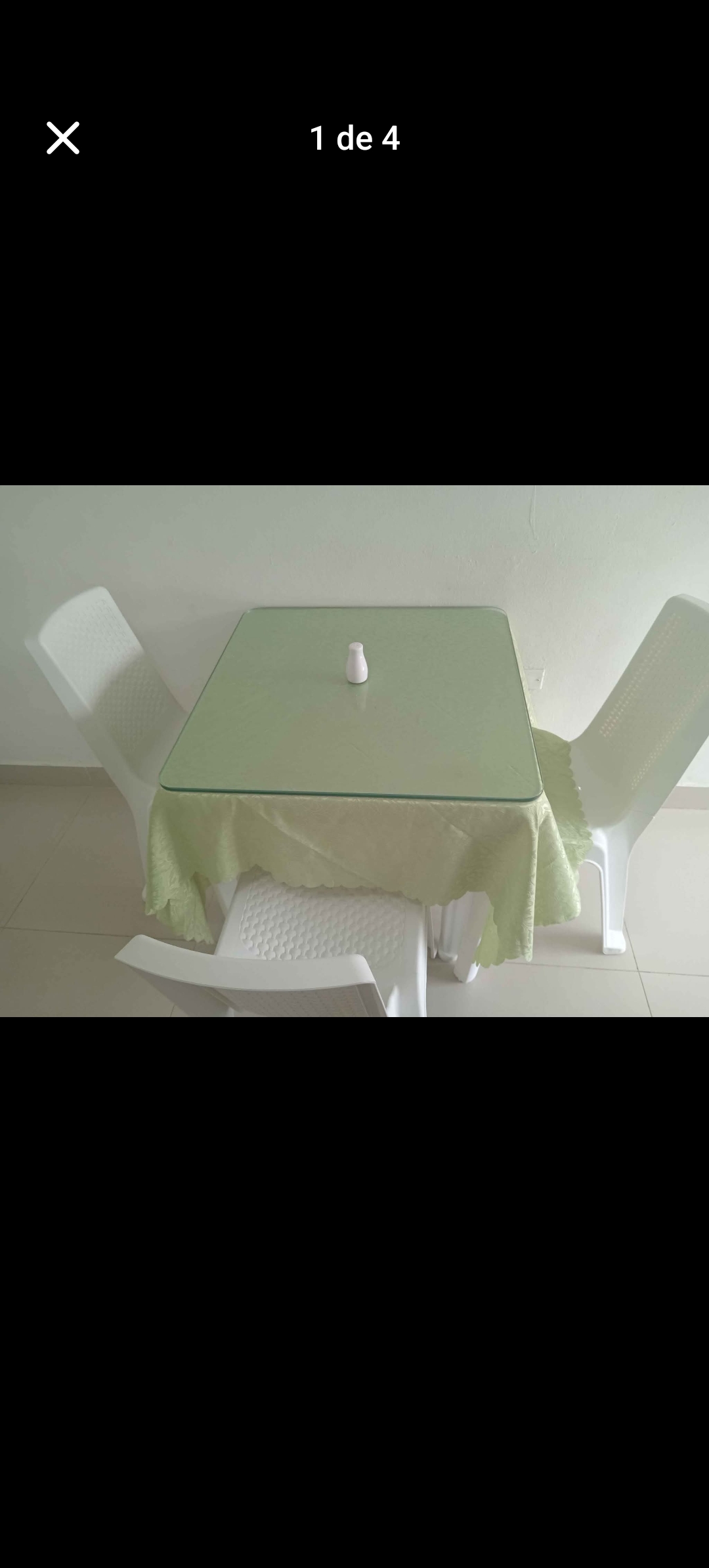 muebles y colchones - Mesa plástica 1