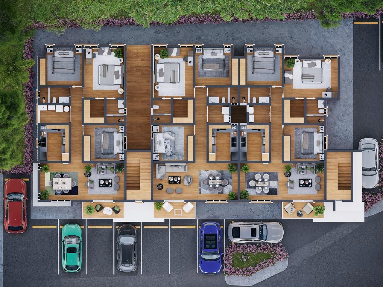 apartamentos - APARTAMENTO EN VENTA,  JARABACOA  COUNTRY VIEWS 3