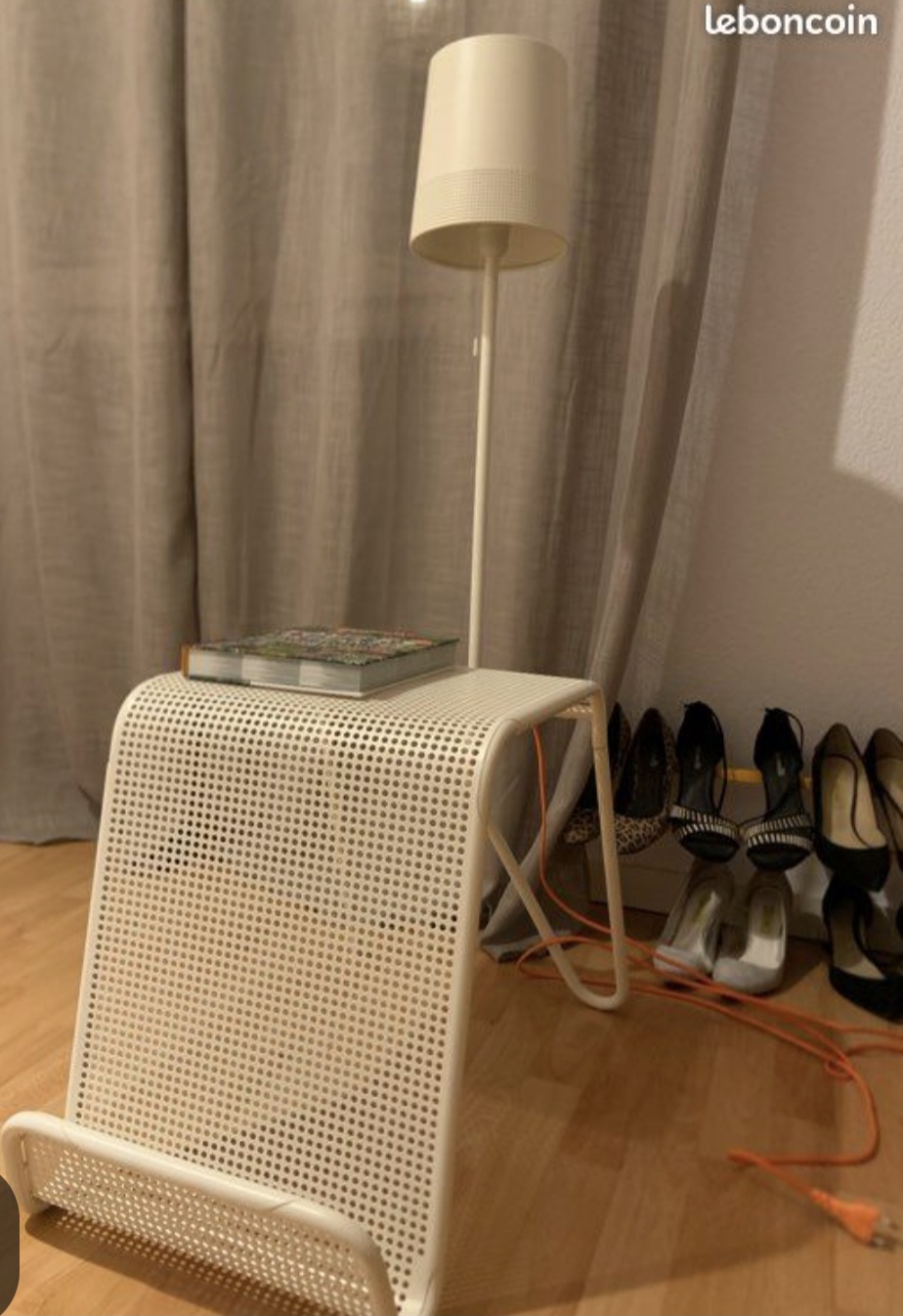 decoración y accesorios - 2 lámpara de pedestal de ikea  metal  cada una 350 3