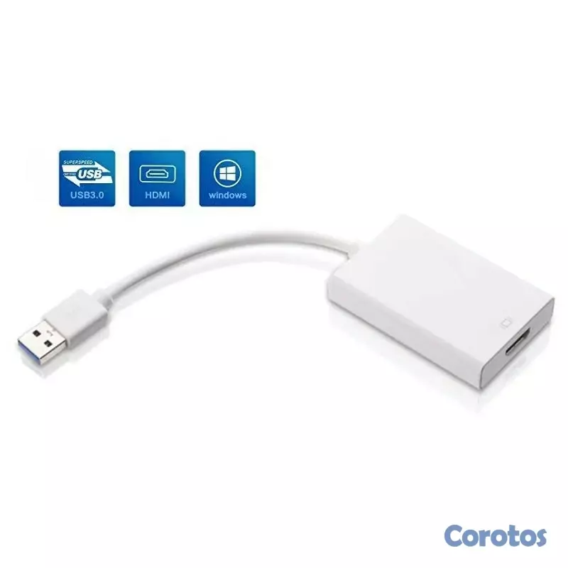 computadoras y laptops - ADAPTADOR DE USB 3.0 A HDMI - 1080P - AGILER (AGI-1245) 3