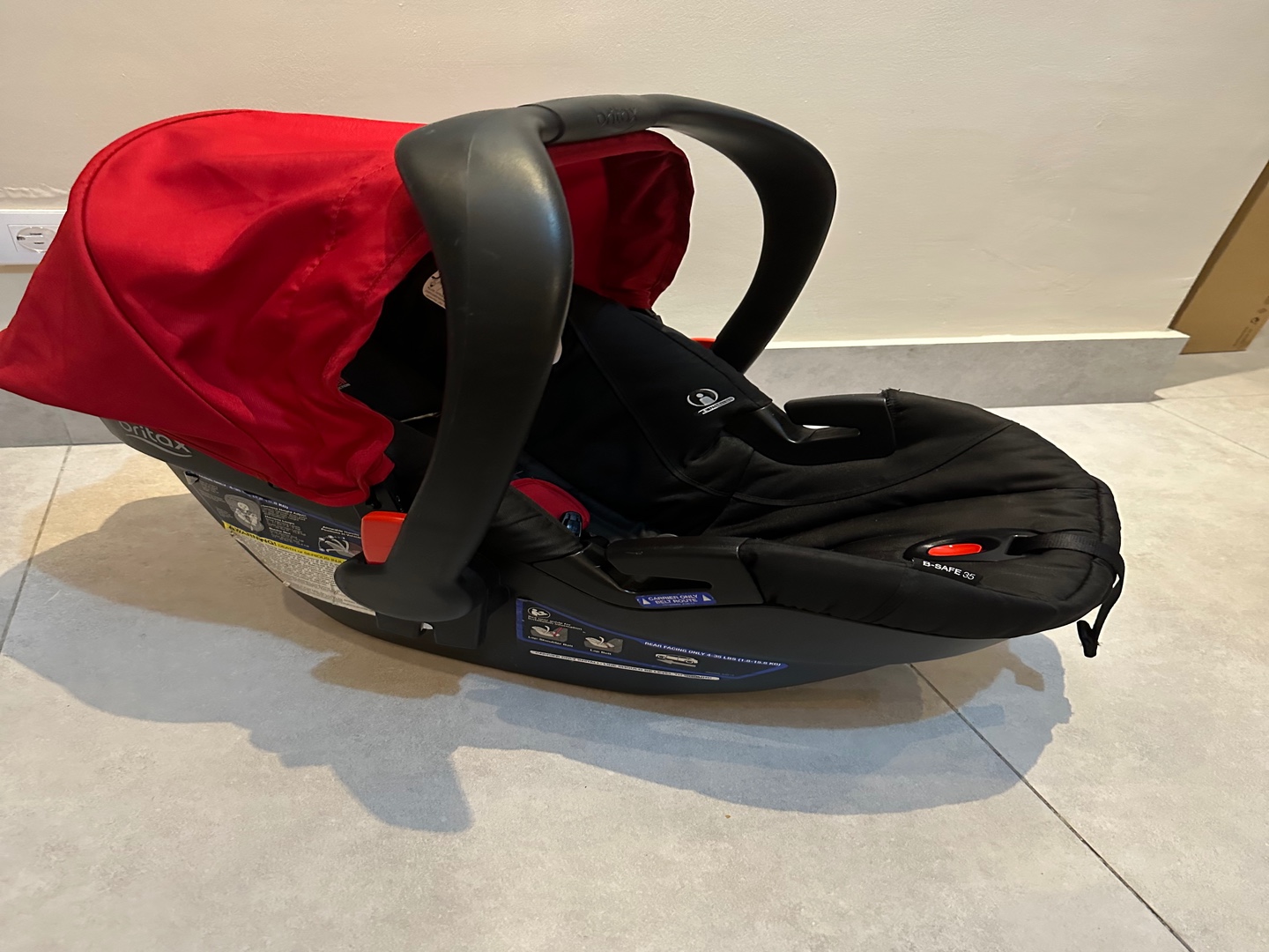 coches y sillas - Coche/carreola britax  con carseat 0
