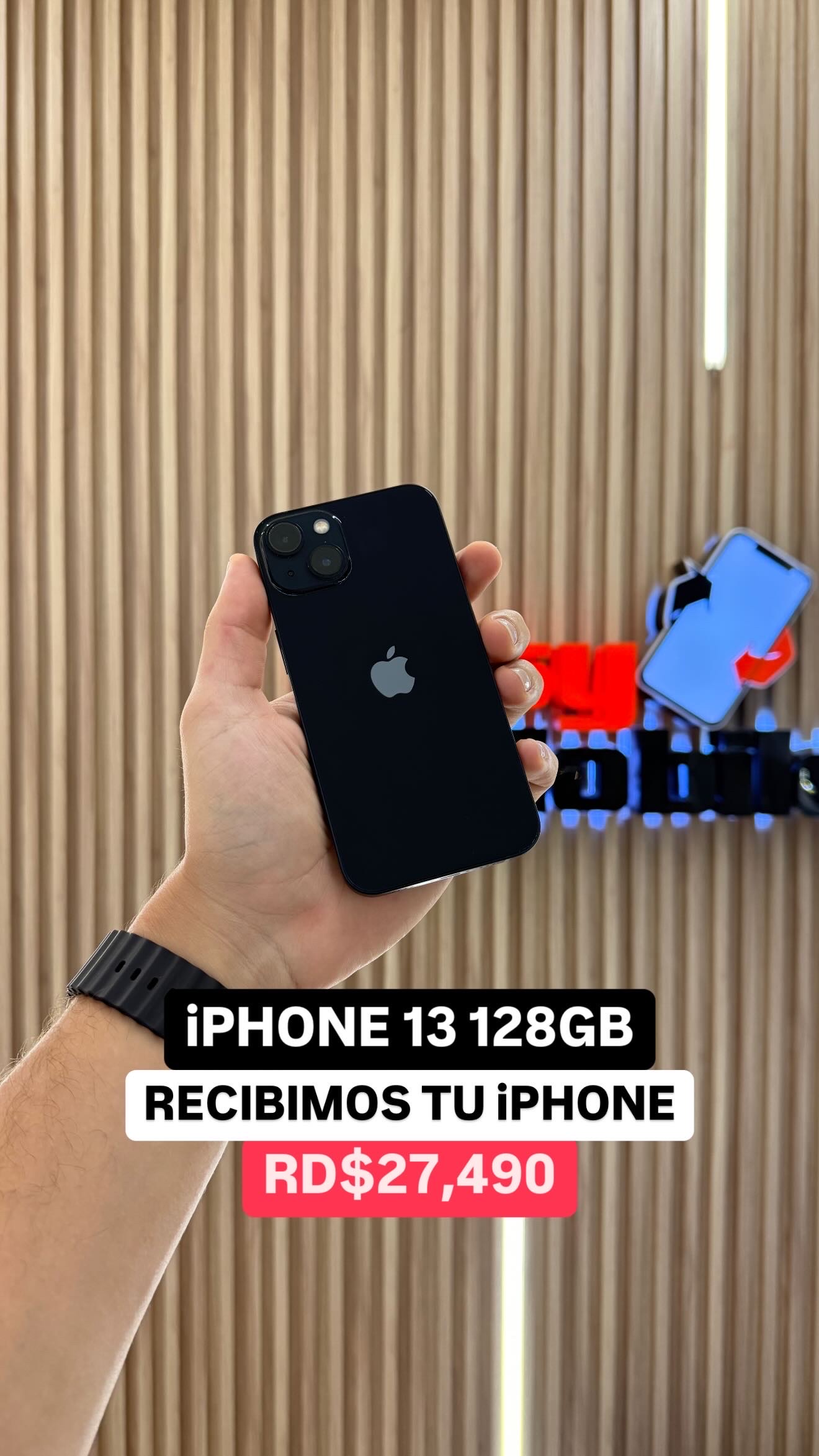 celulares y tabletas - iPHONE 13 128GB  0