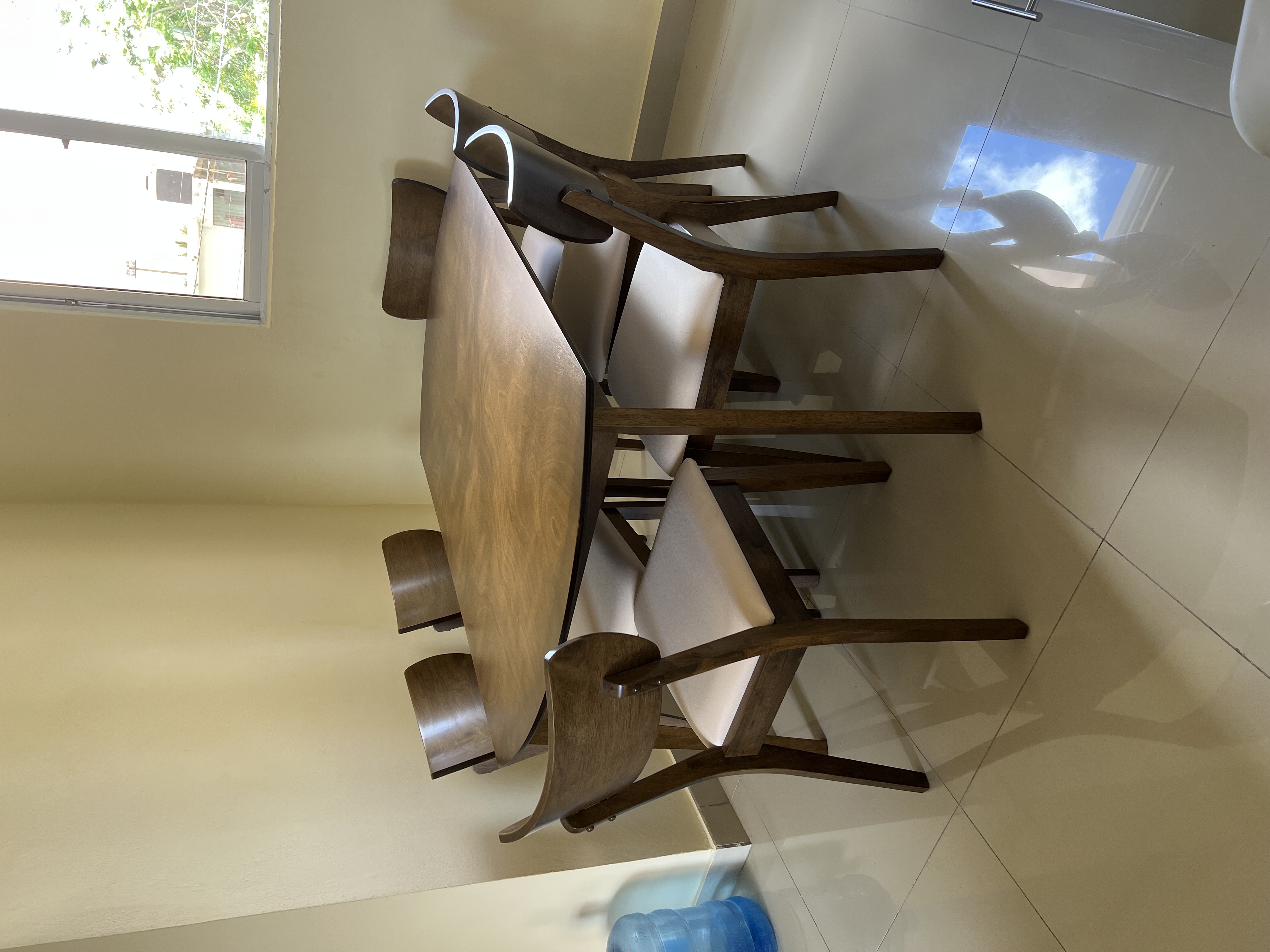 decoración y accesorios - comedor importado 4 sillas  3