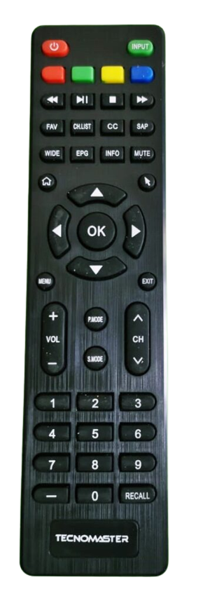 tv - Control Remoto Para Tecnomaster Smart TV 0