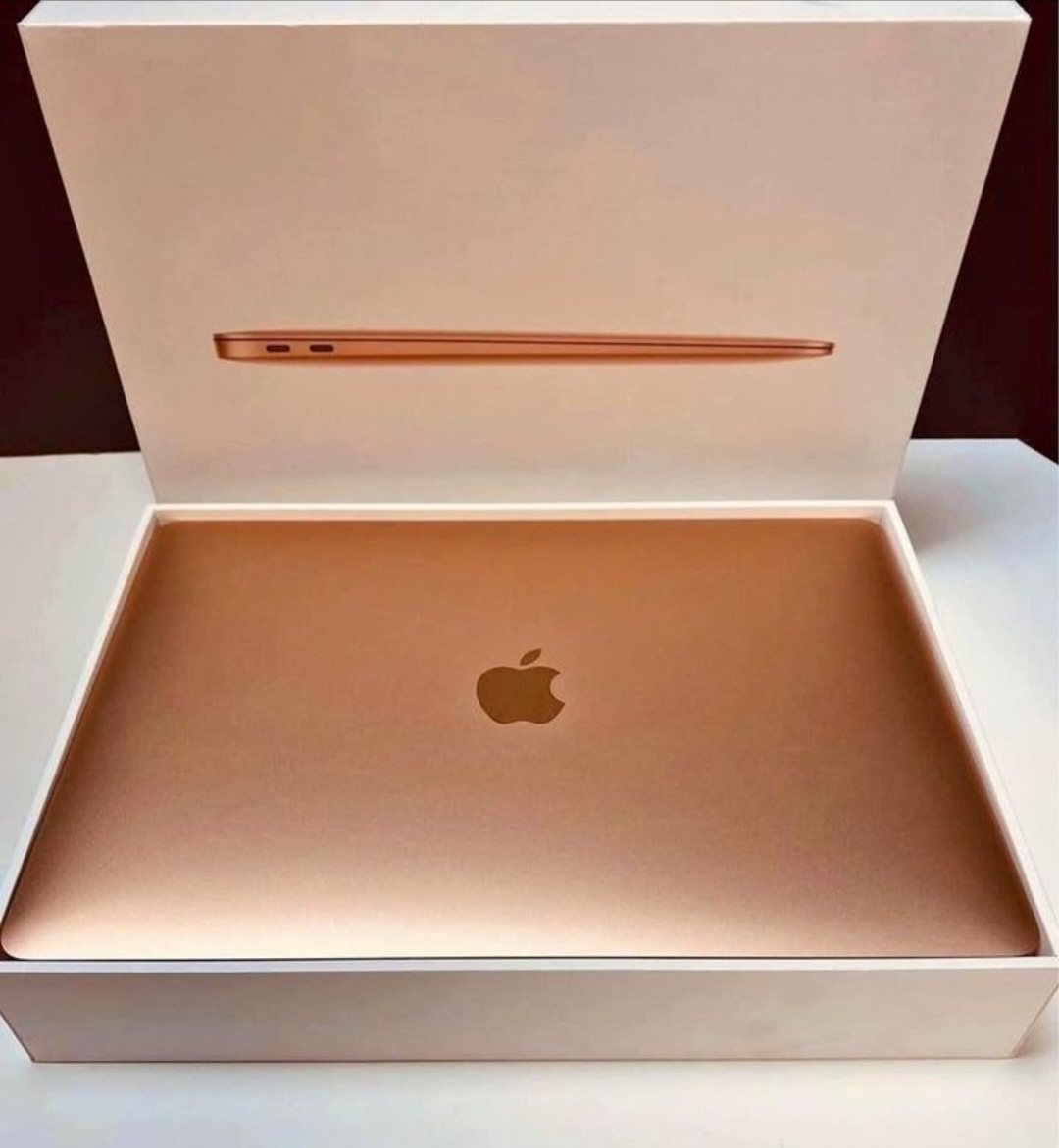 computadoras y laptops - Laptop Apple MacBook Air 2020, 13.3" M1, 8GB RAM, 256GB SSD, Rose Gold, Nueva 2