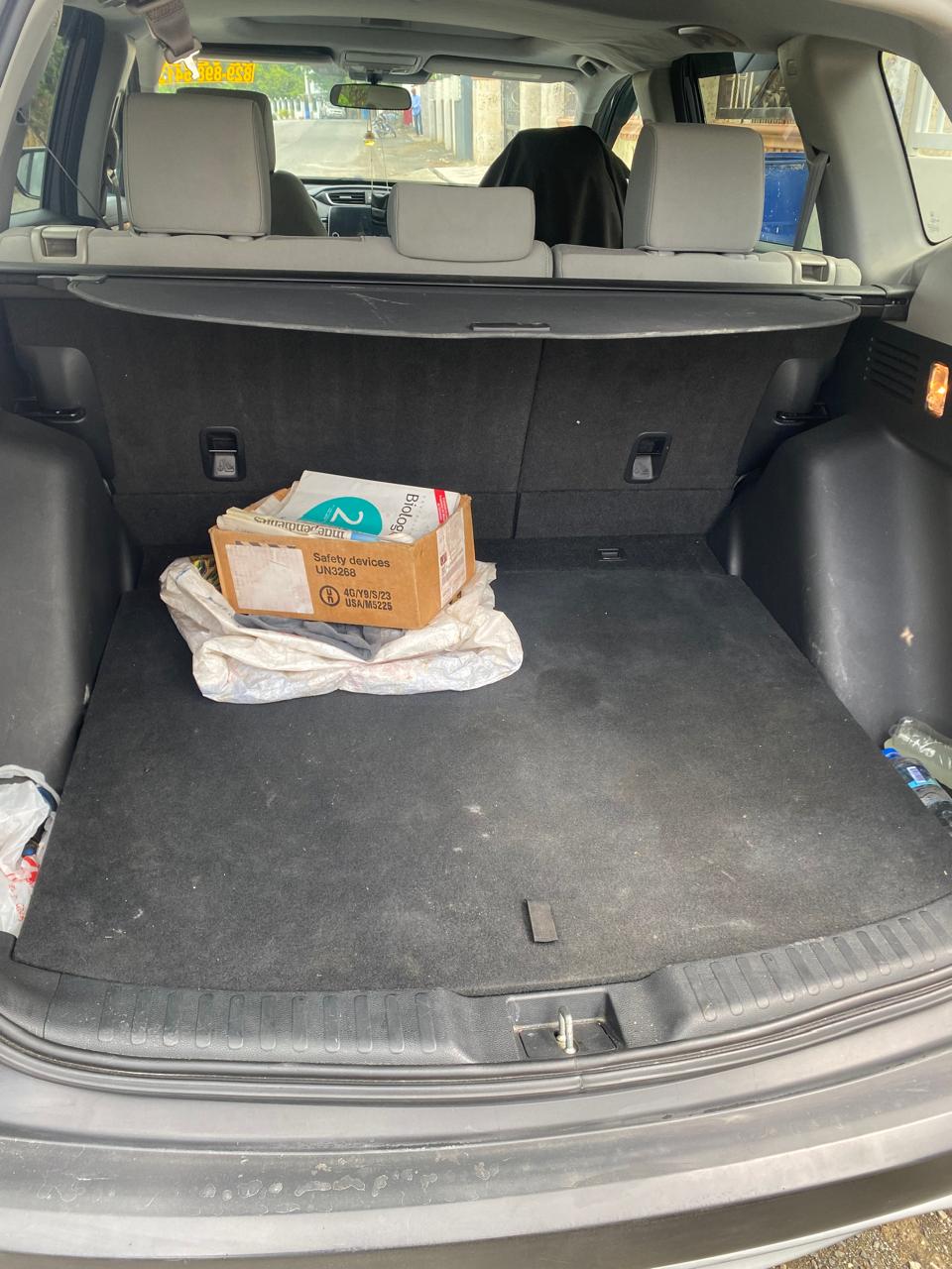 jeepetas y camionetas - Honda CR-V 2018 EX, gris, con 84,000 millas. 5