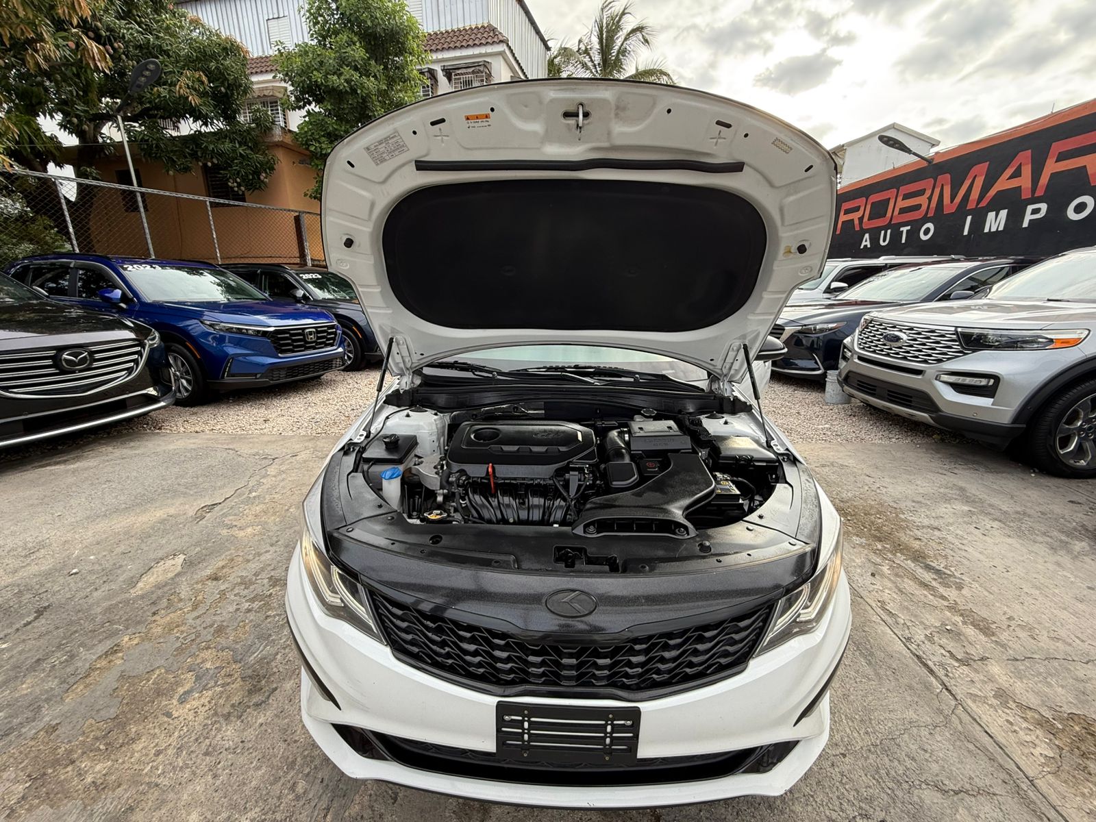 carros - KIA OPTIMA S 2019 BLANCO ¨RECIEN IMPORTADO¨ 8