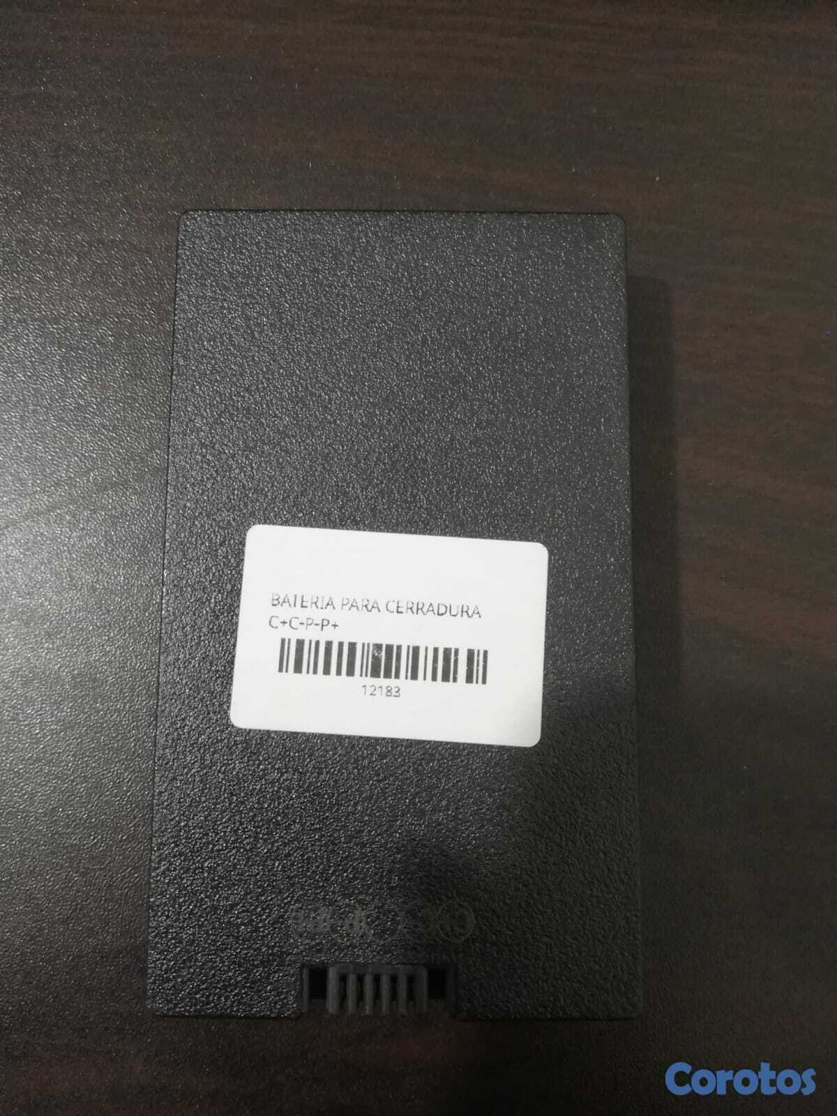 otros electronicos - BATERIA RECARGABLE PARA CERRADURA SMART C+C-P-P+  4