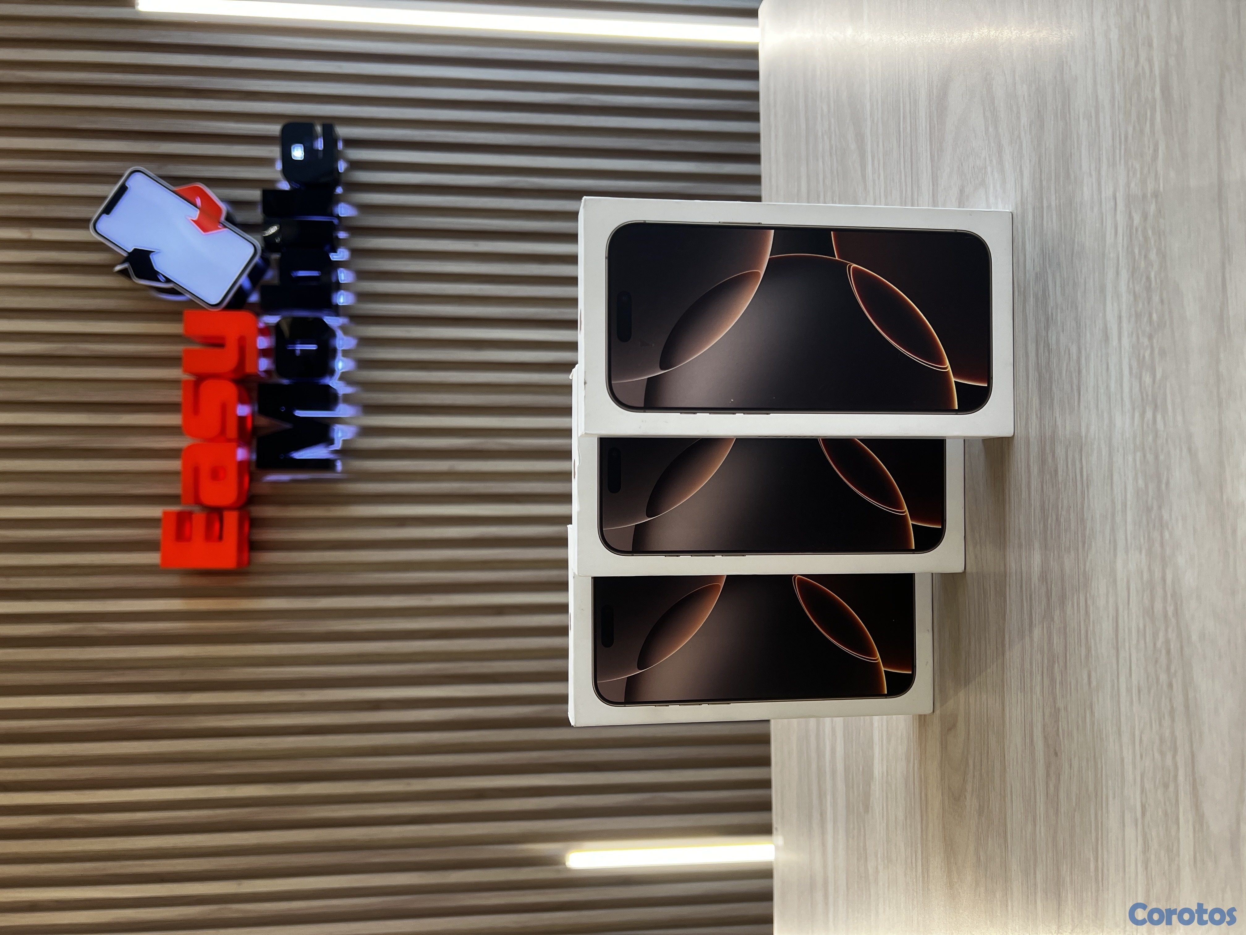 celulares y tabletas - iPHONE 16 PRO MAX 256GB DESERT TITANIUM SELLADO 