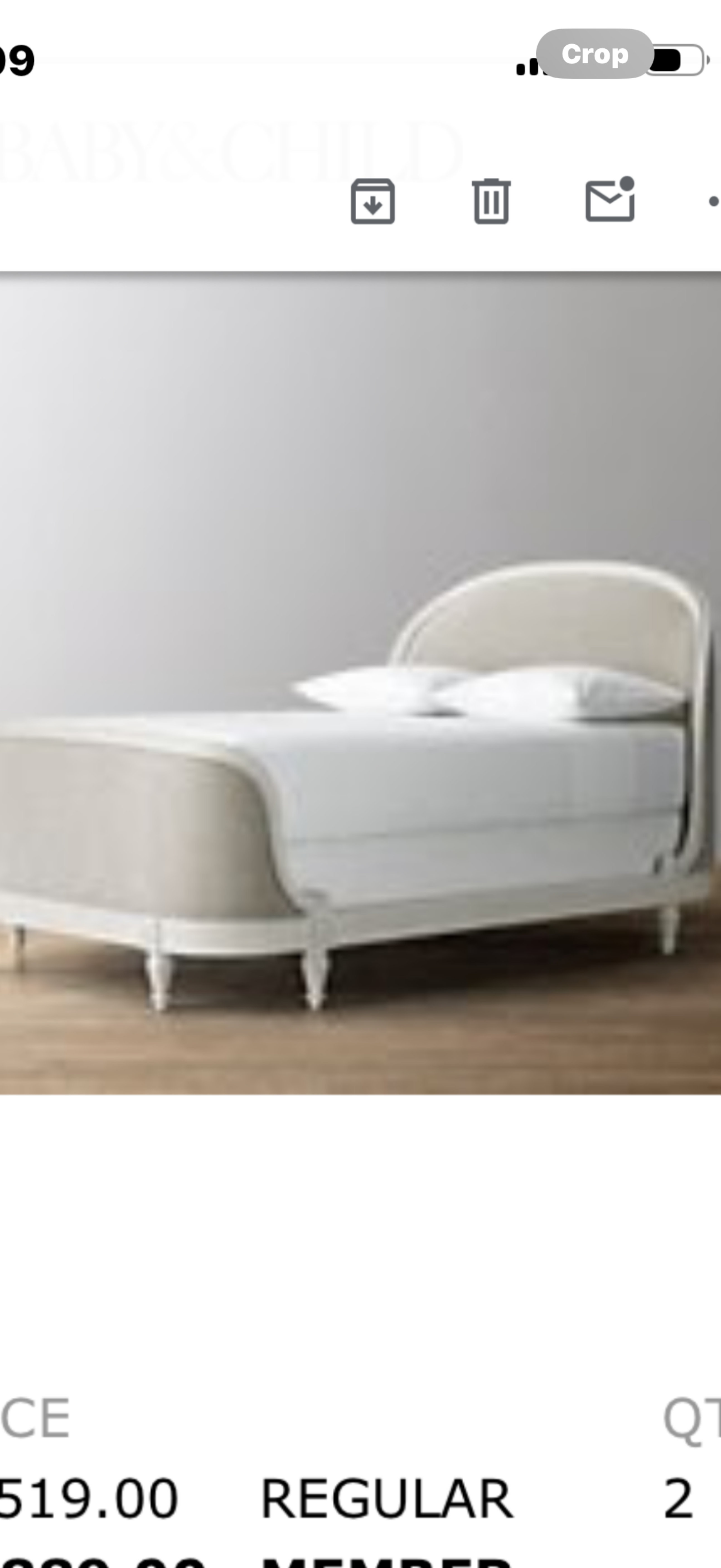 muebles y colchones - Vendo Cama Twin Importada sin Colchón  0