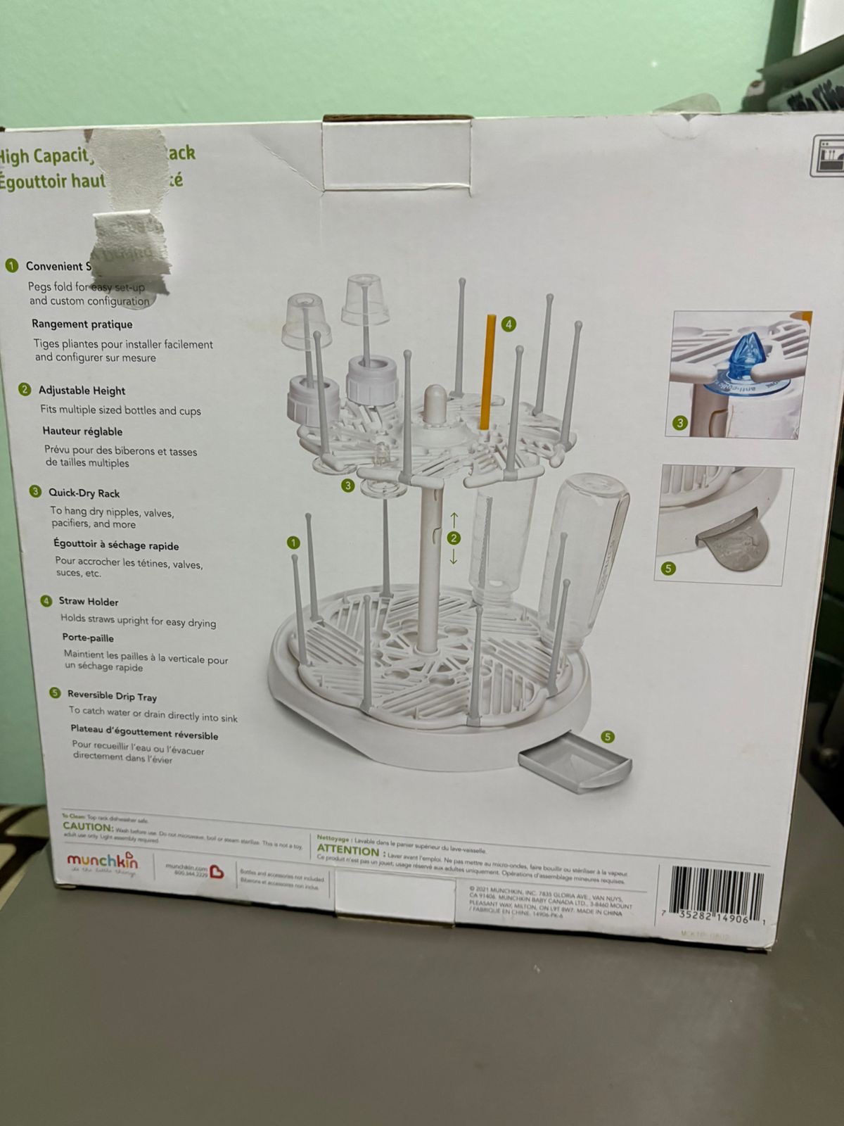 accesorios - Escurridor de biberones alta capacidad 2