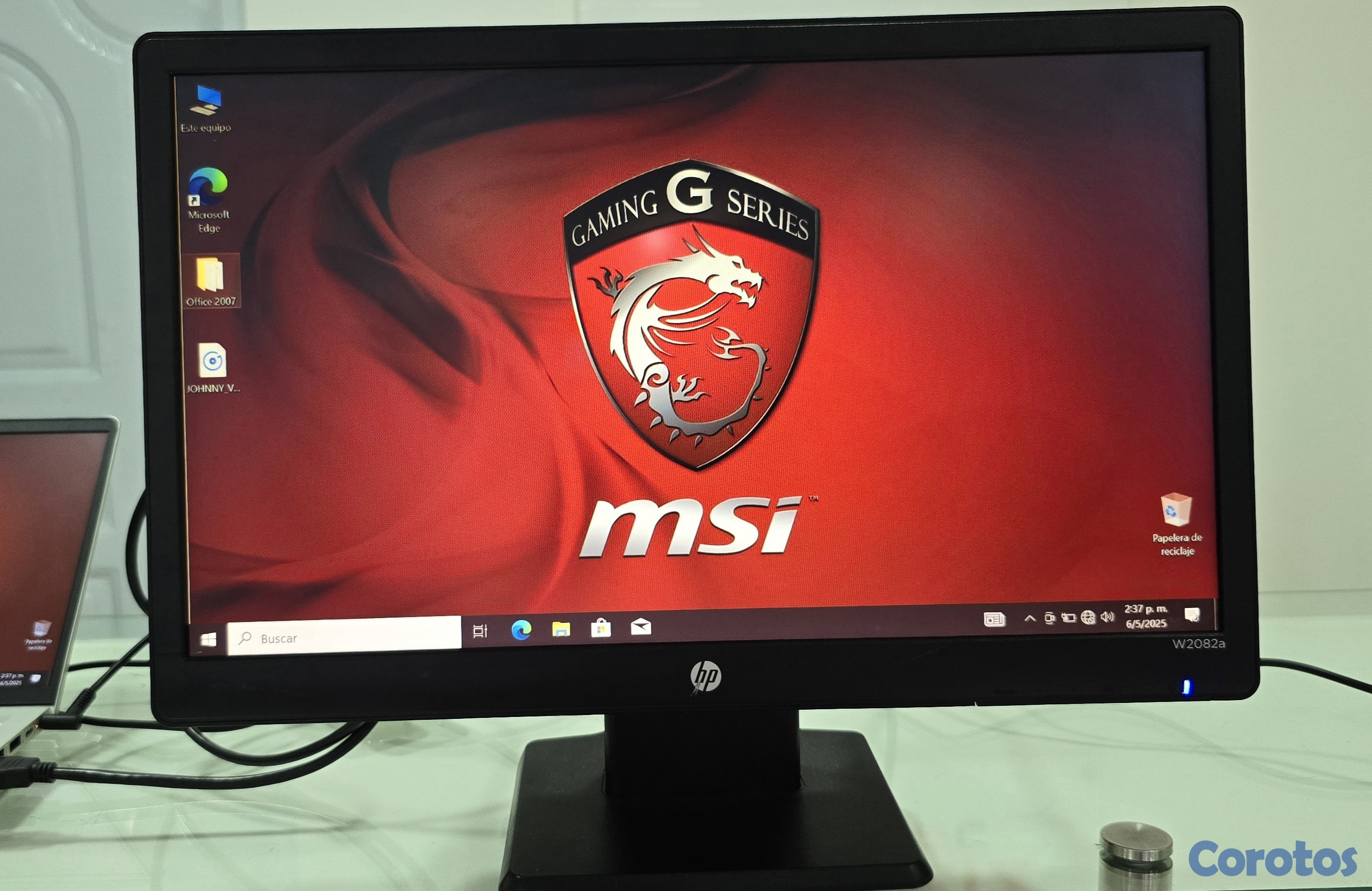 computadoras y laptops - Monitor hp 22 y 24 Pulg full 1080p HDMI  2