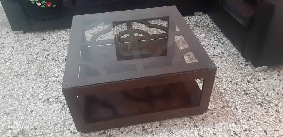 muebles y colchones - Mesa caoba para sala 1