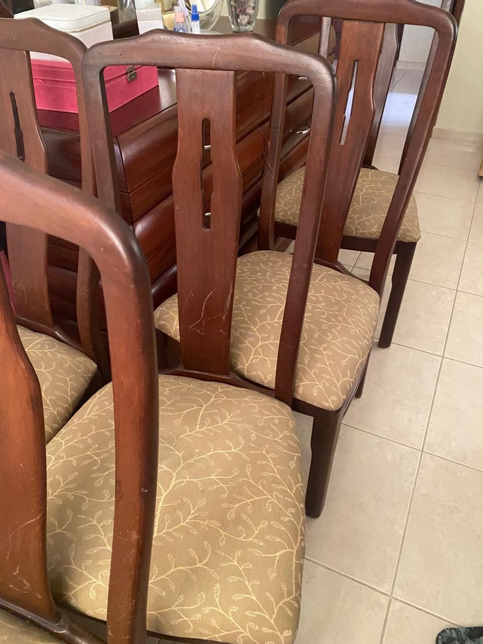 muebles y colchones - Vendo seis sillas de comedor 0