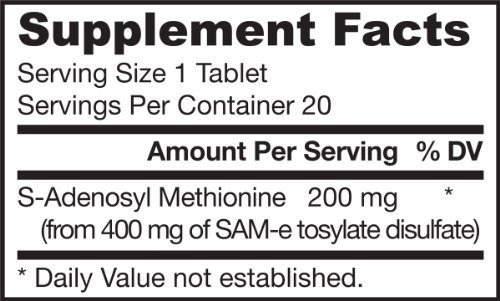 Salud y Equipamiento Médico - Jarrow Formulas Sam Suplemento Dietario Capsulas 1