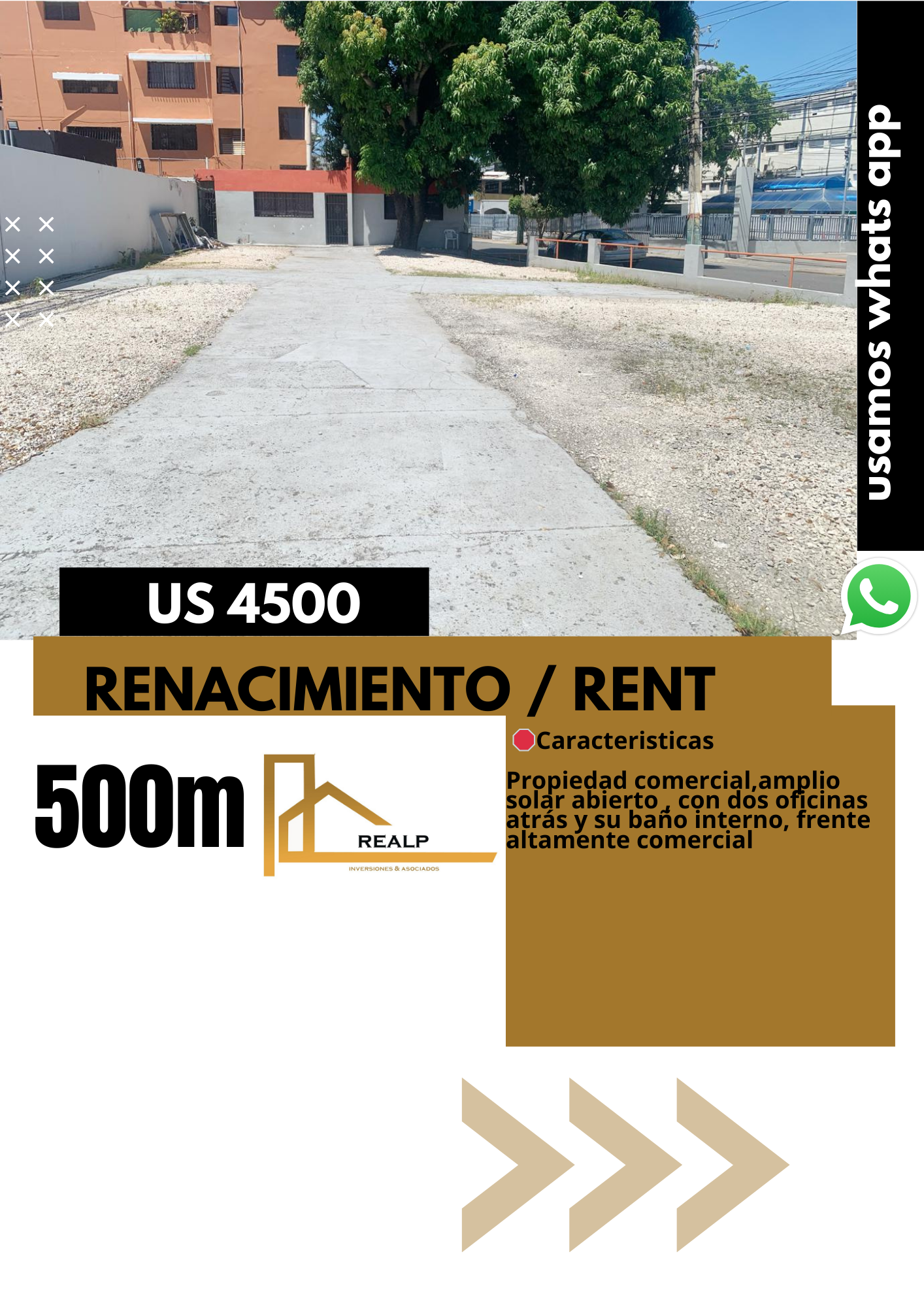 oficinas y locales comerciales - Solar comercial renacimiento  0
