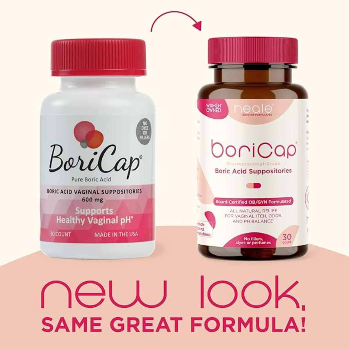 Salud y Equipamiento Médico - Boricap 600mg 30 Sup Pack De 2 - Unidades 1