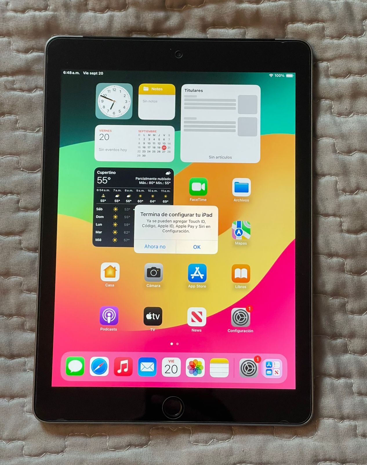 celulares y tabletas - Ipad COJE CHIP GSM Ipad 6ta gen 32gb Wifi + 4g LTE