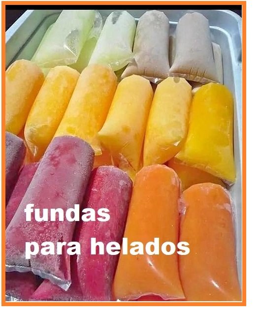 cocina - Fundas Plásticas para helados Caseros, Esquimalito 2