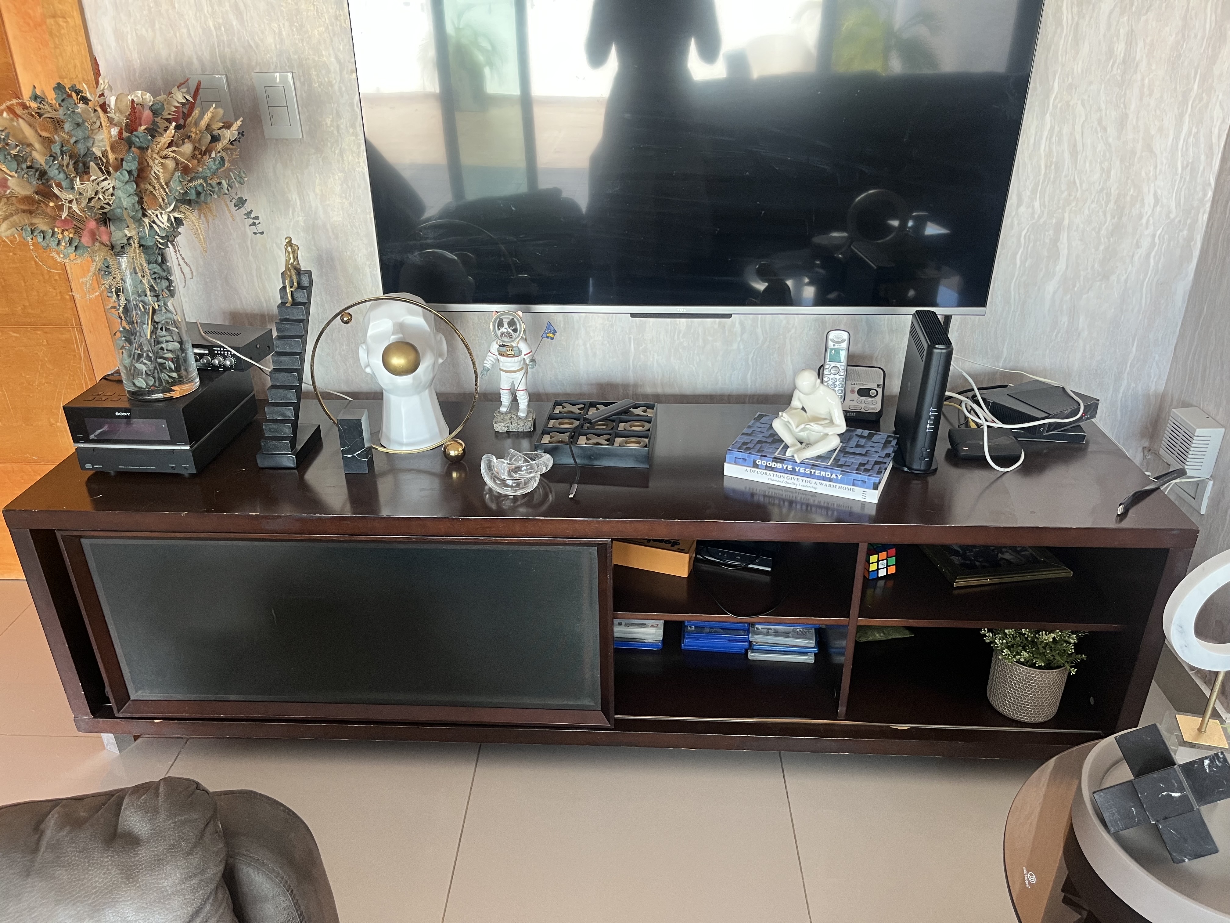 decoración y accesorios - mesa de TV