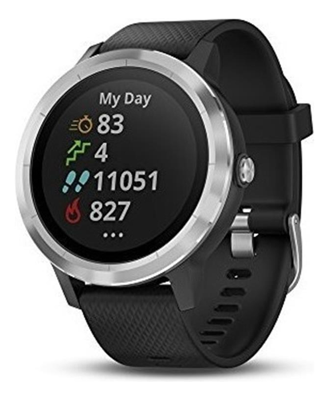 Salud y Equipamiento Médico - Garmin Vivoactive 3 Gps Smartwatch Black Y Stainless