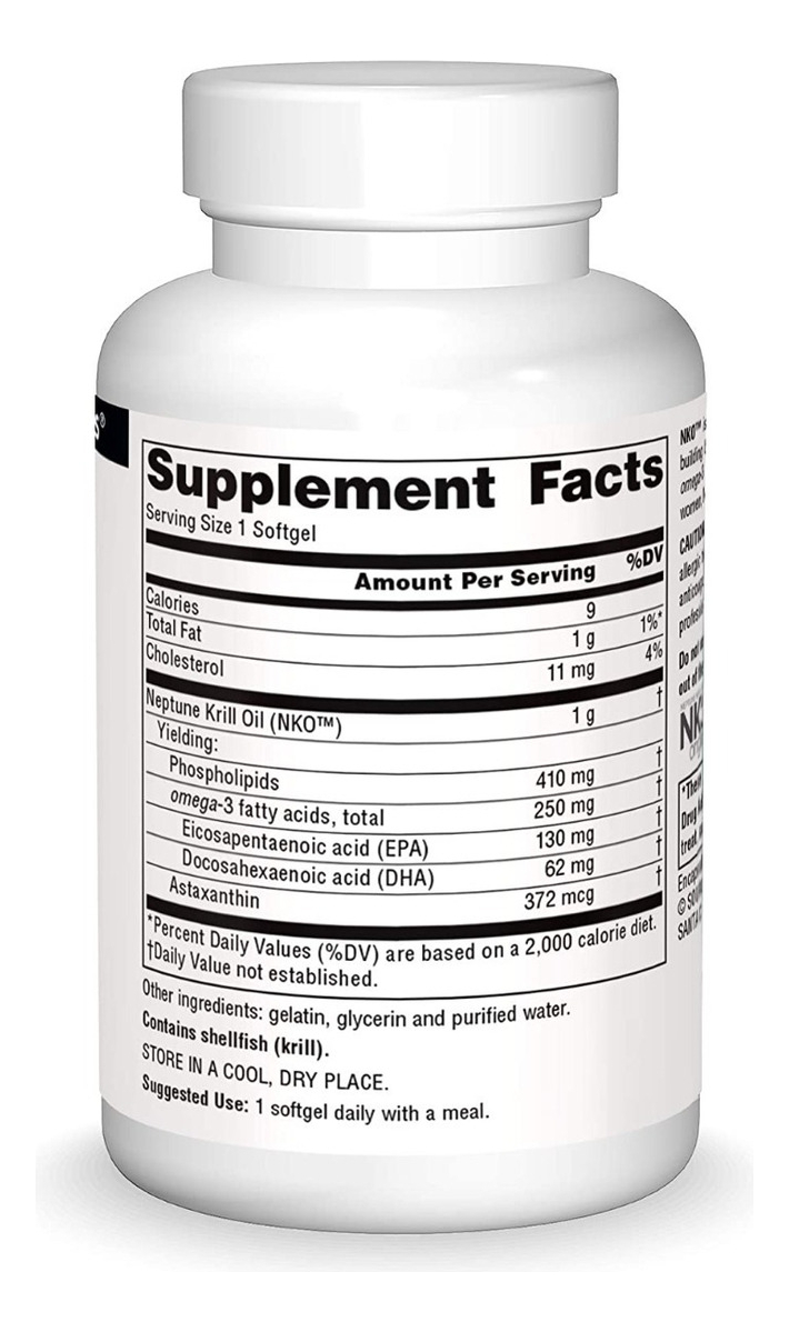 Salud y Equipamiento Médico - Aceite Krill 30cap Source Natur - - Unidad A $7197 1