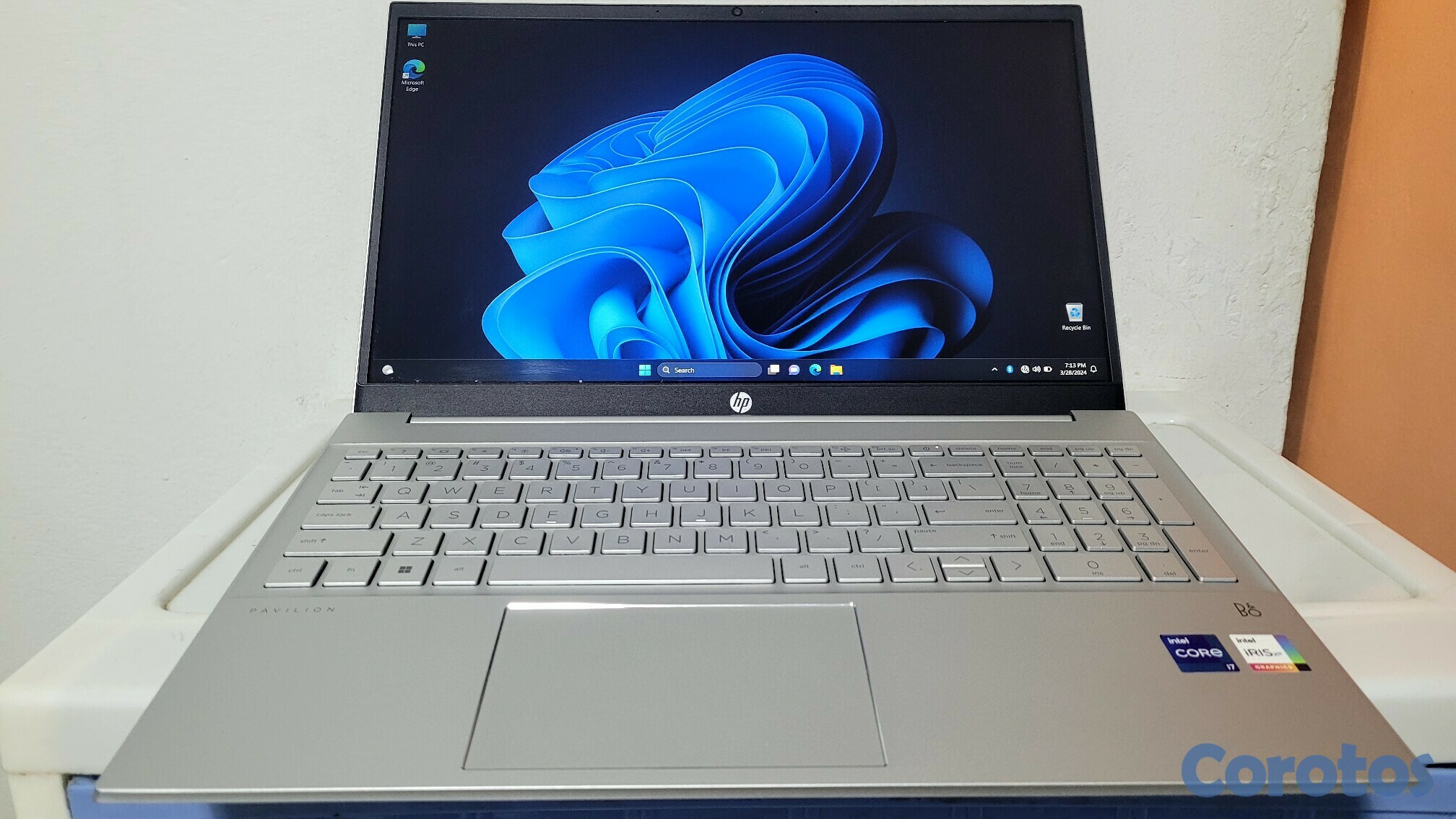 computadoras y laptops - Laptop hp 17 Pulg Core i7 11th Gen Ram 16gb ddr4 Disco 512gb SSD Video iris Pro  1