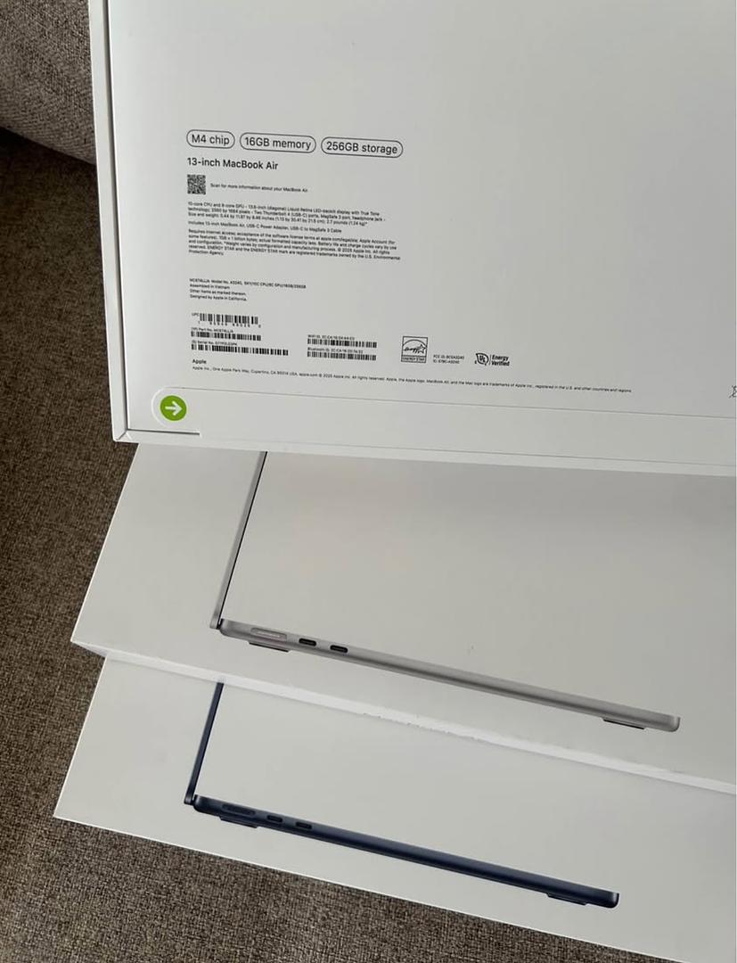 computadoras y laptops - MACBOOK AIR M4 13" 256GB 16GB RAM OFERTA‼️ 1