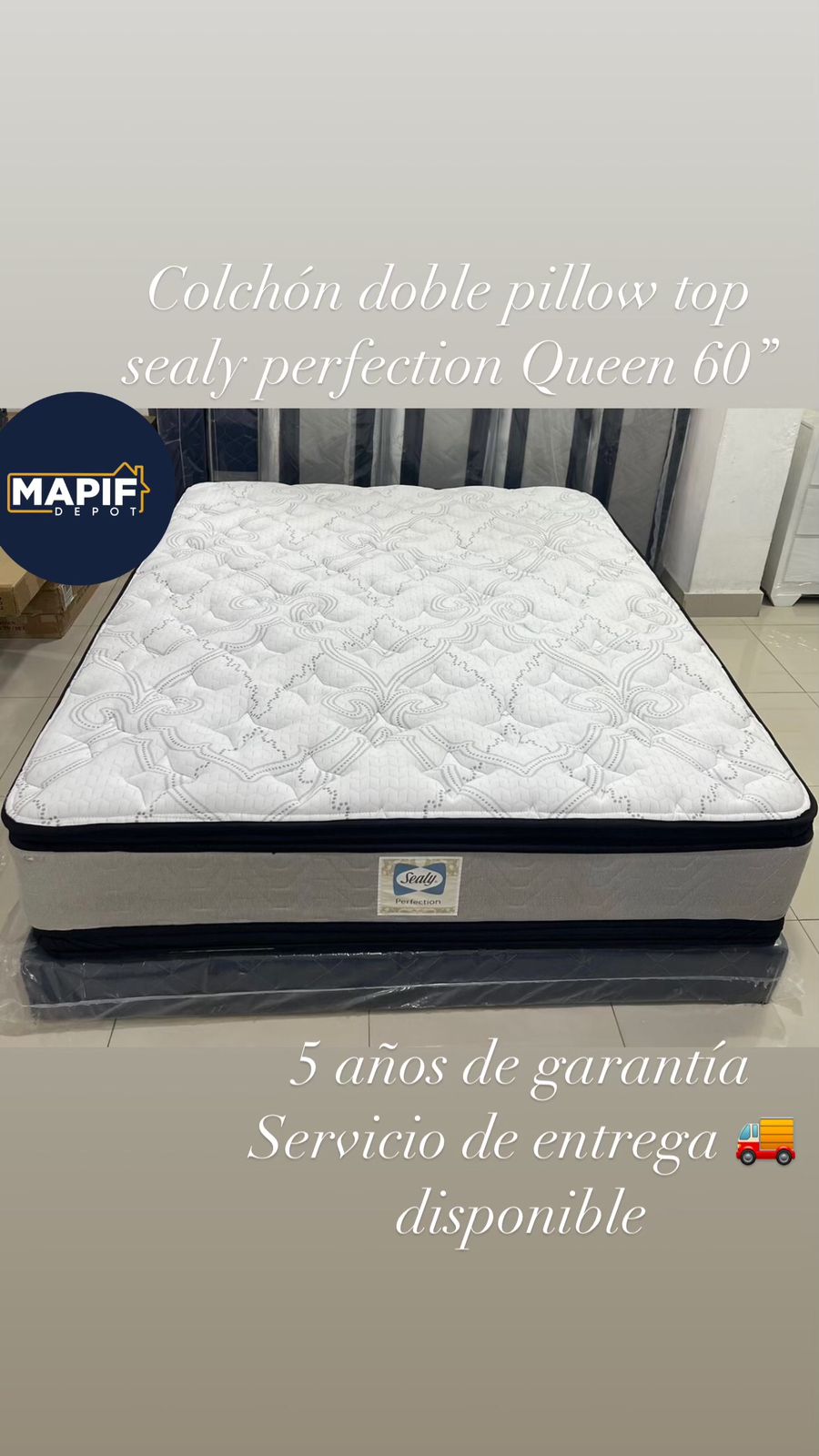 muebles y colchones - COLCHON SEALY 1