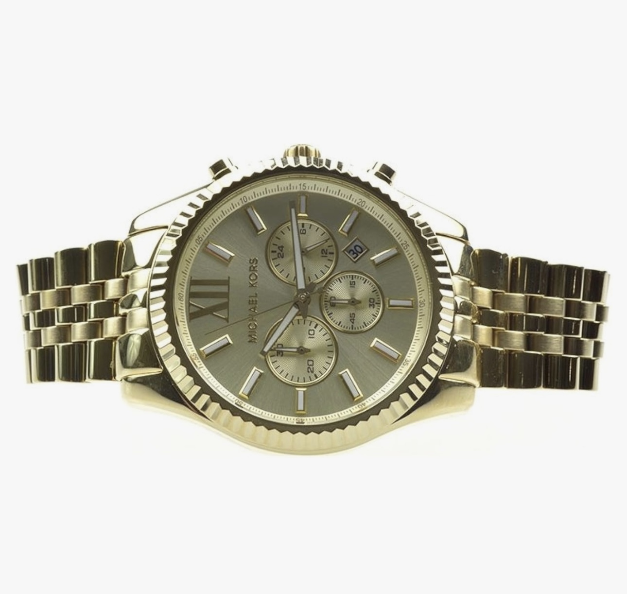 joyas, relojes y accesorios - Reloj Michael Kors Dorado  3